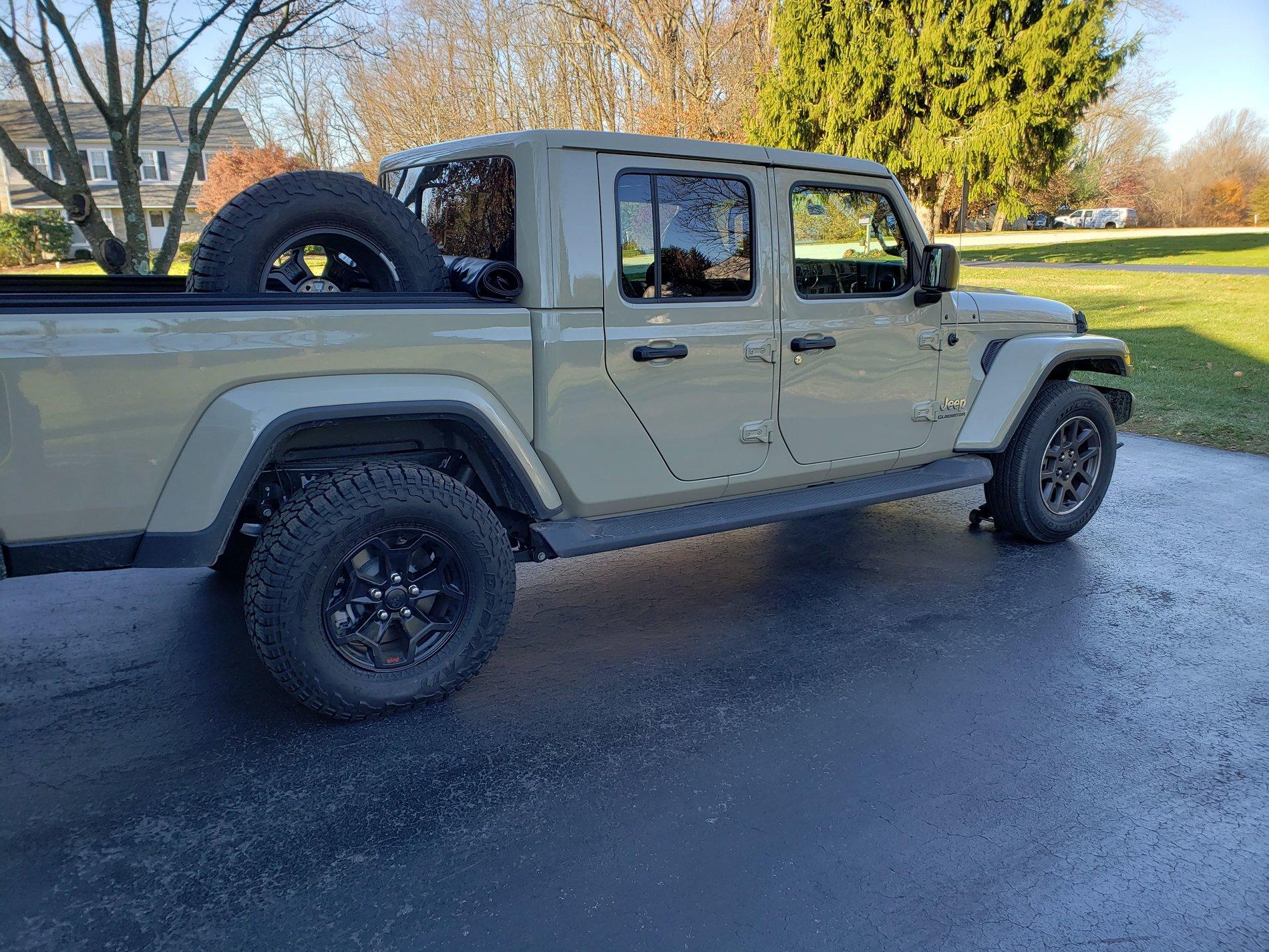 Jeep Gladiator Overland with LE Wheels and Tires 20191116_090131