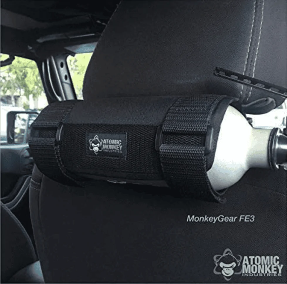 Jeep Gladiator Mounted my Fire Extinguisher! Atomic Monkey