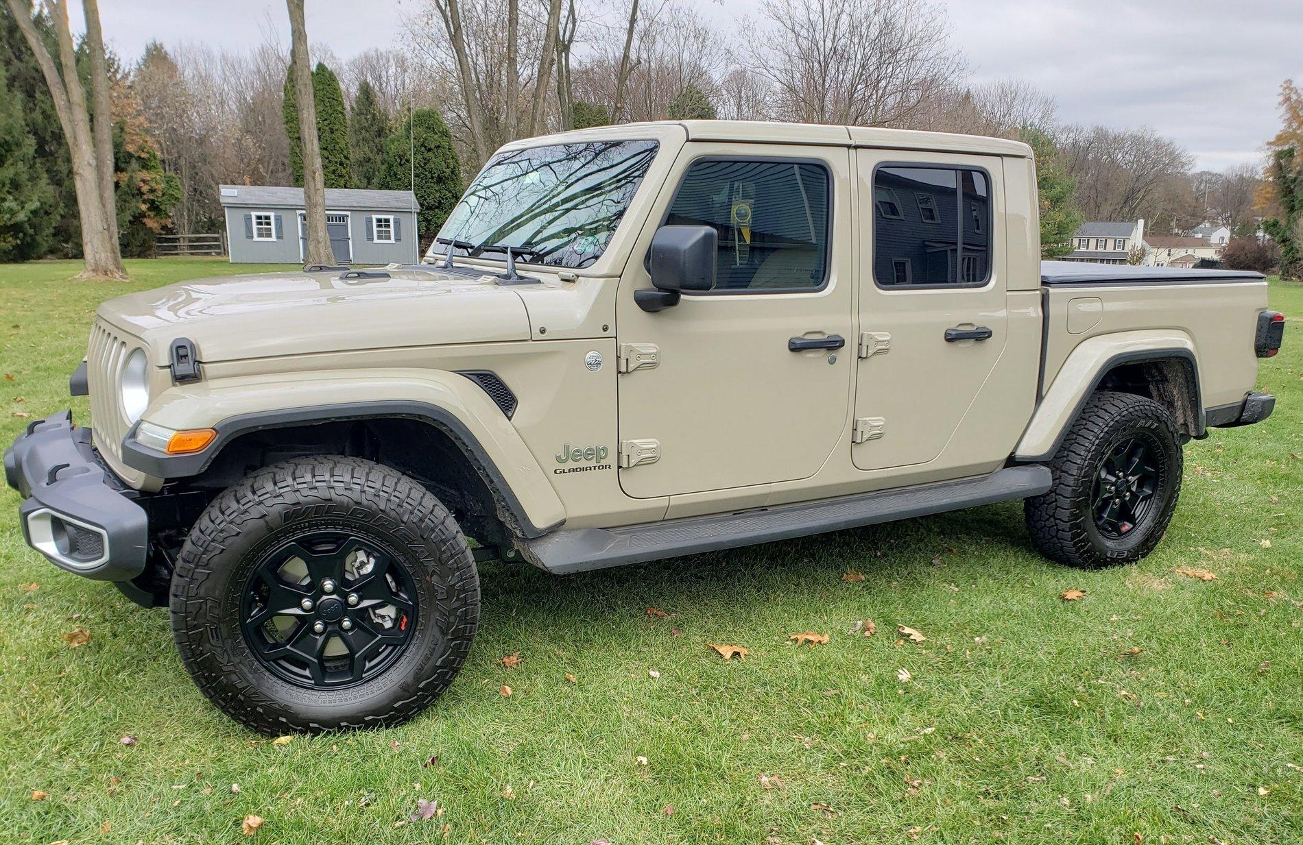 Jeep Gladiator Overland Wheel/Tire upgrade combo suggestions JTOLLE