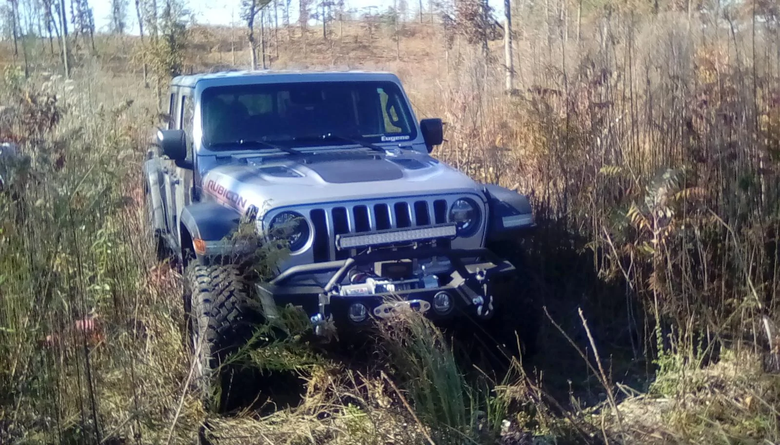 Jeep Gladiator Jeep and fire wood IMG_20191116_113646