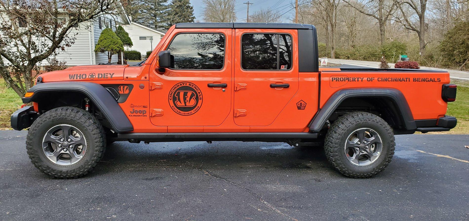 Jeep Gladiator Bengals JT 20191118_090336