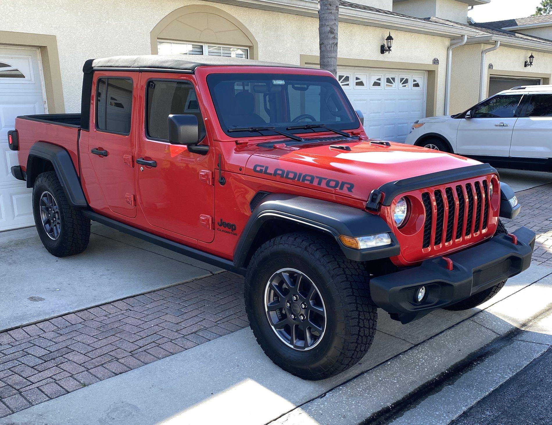 Jeep Gladiator FIRECRACKER RED Gladiator JT Club IMG_0570