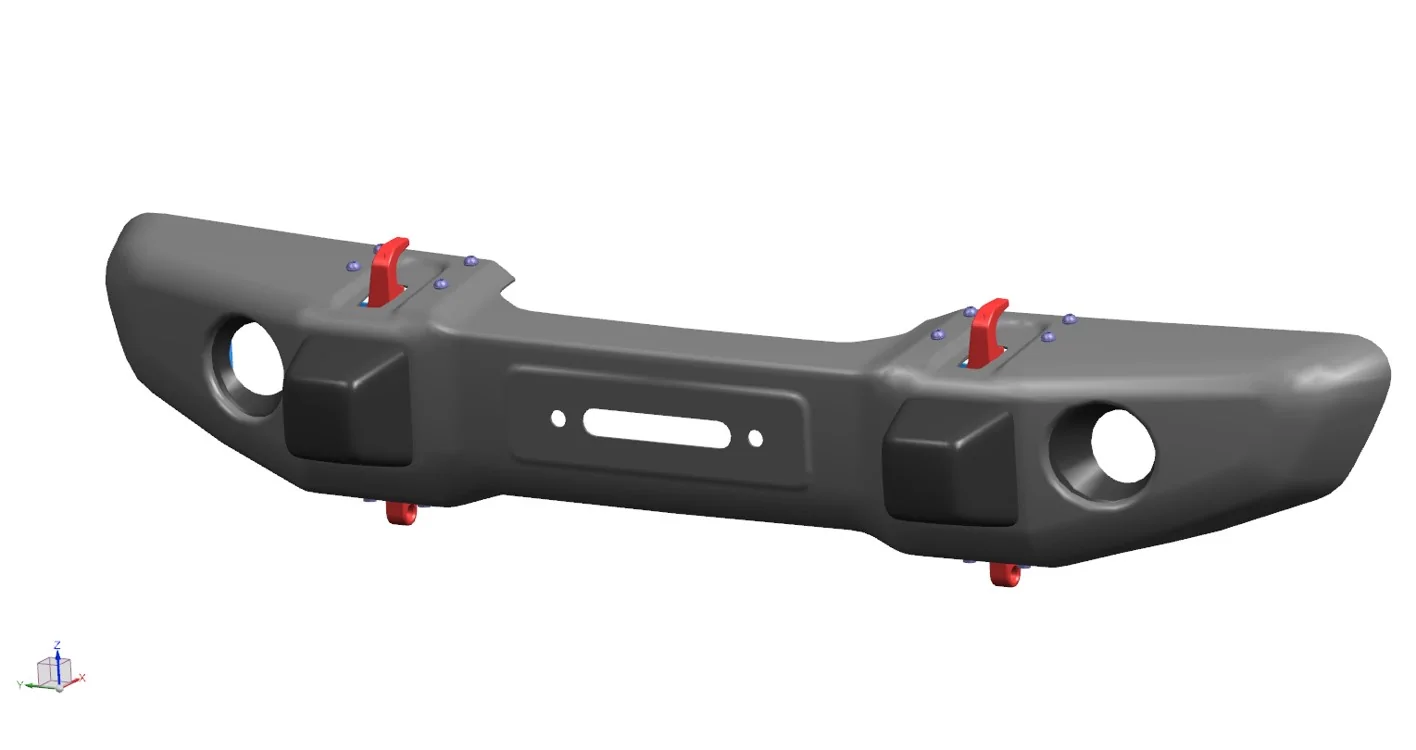 Jeep Gladiator New Mopar Steel Bumper for JT Released UUI_82215691AD_1566915730146