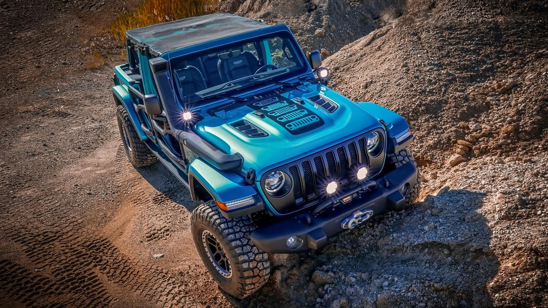 Jeep Gladiator New Mopar Steel Bumper for JT Released Jeep-Wrangler-Rubicon-by-MOPAR-Front