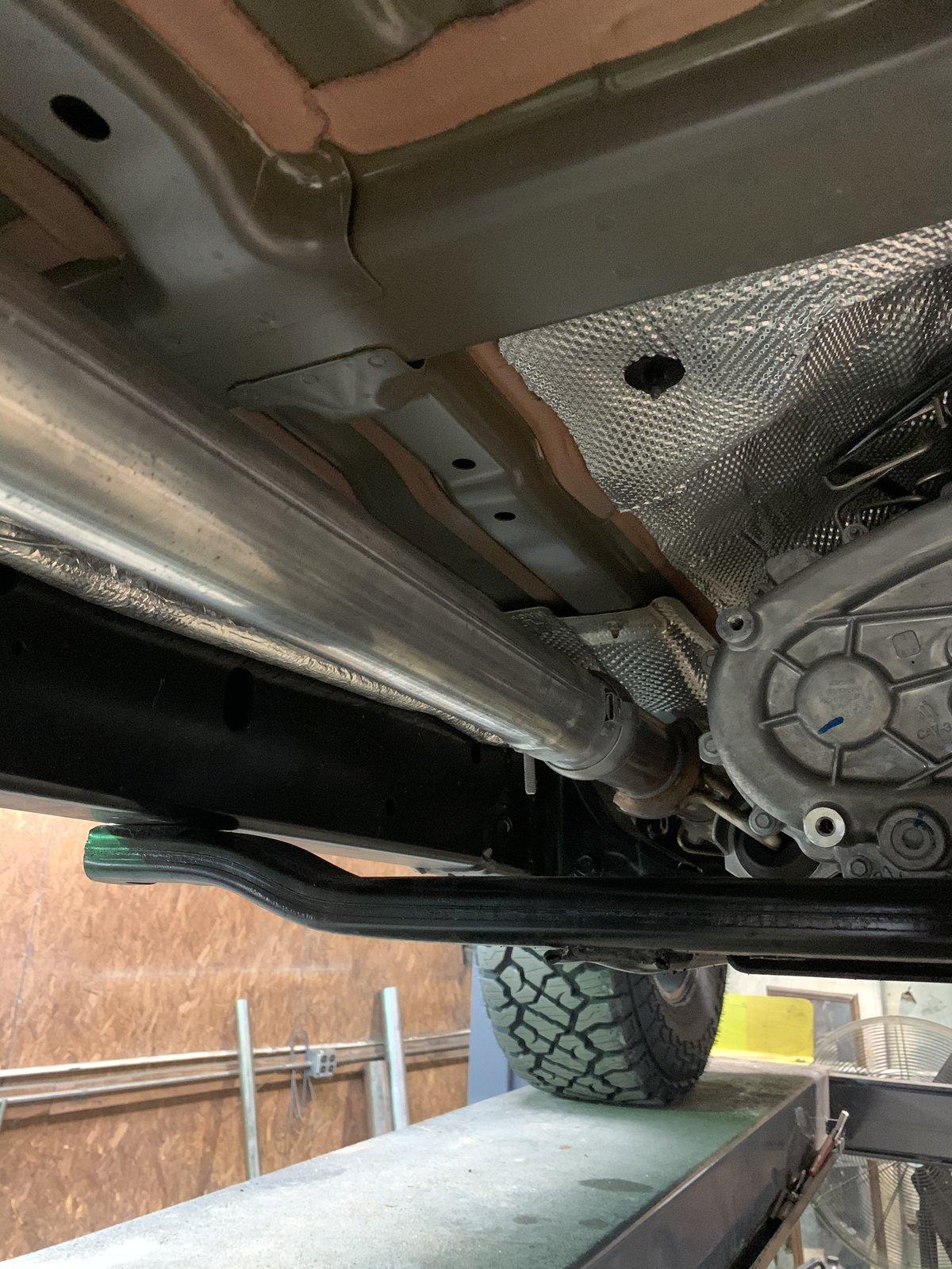 Jeep Gladiator Custom Exhaust Using The Thrush Welded Muffler 7E2142D1-B493-44C9-9A61-1406F42BEE8A