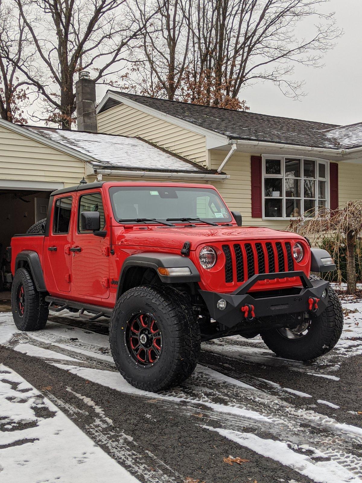 Jeep Gladiator 4 Falken Wildpeak A/T3W 285/70R17 33" $500. 00000IMG_00000_BURST20191119152418202_COVER