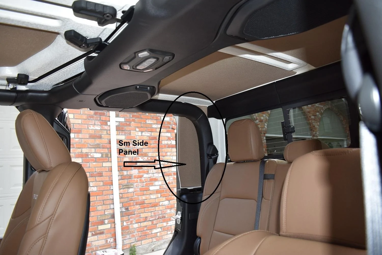 Jeep Gladiator HOTHEADS headliner review Side panel