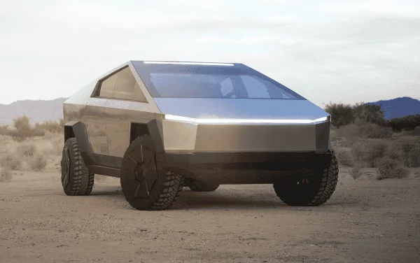 Jeep Gladiator Tesla pickup called Cybertruck / CYBRTRK Cylon