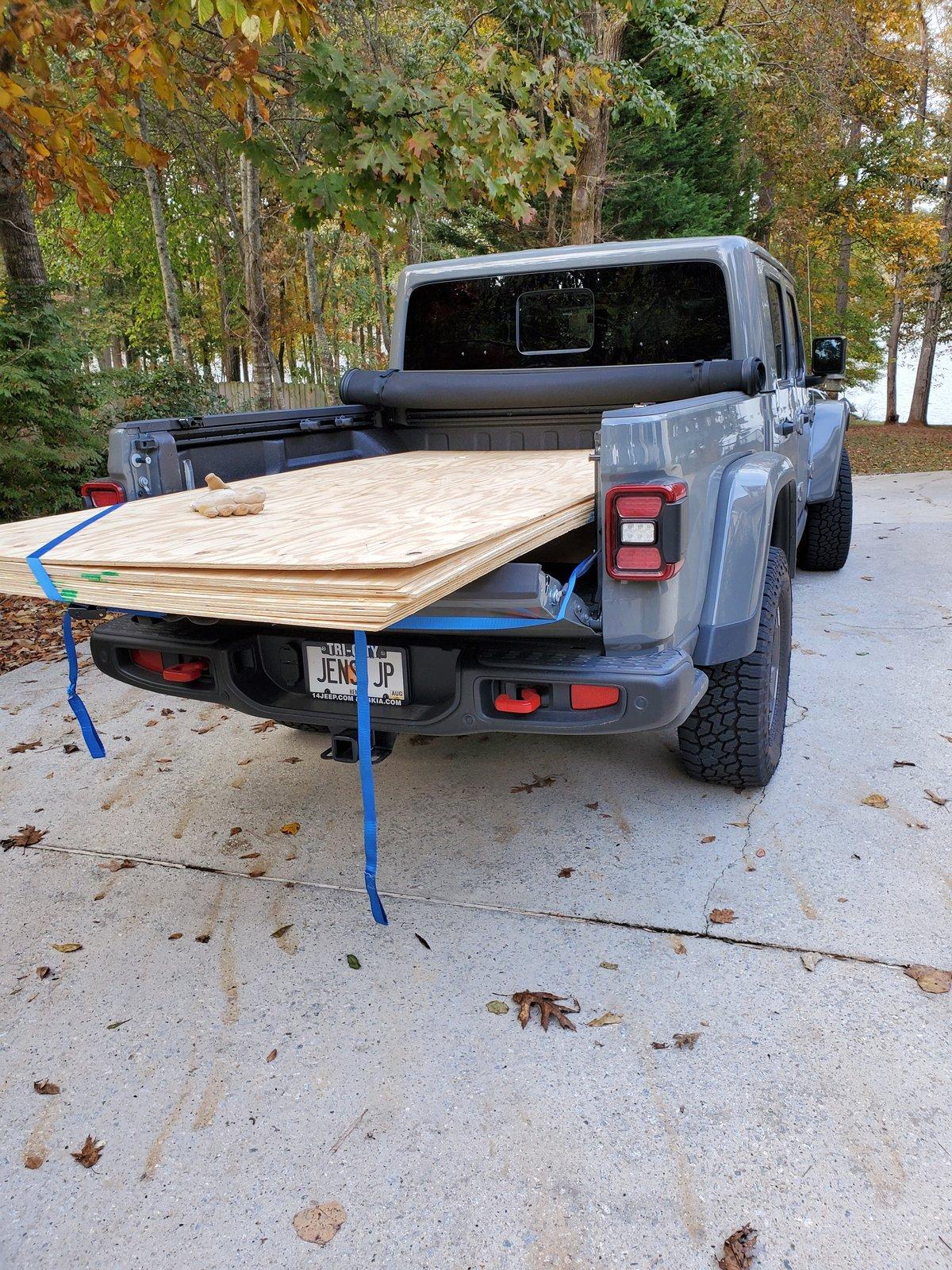 Jeep Gladiator I've Got Wood! 20191116_160646