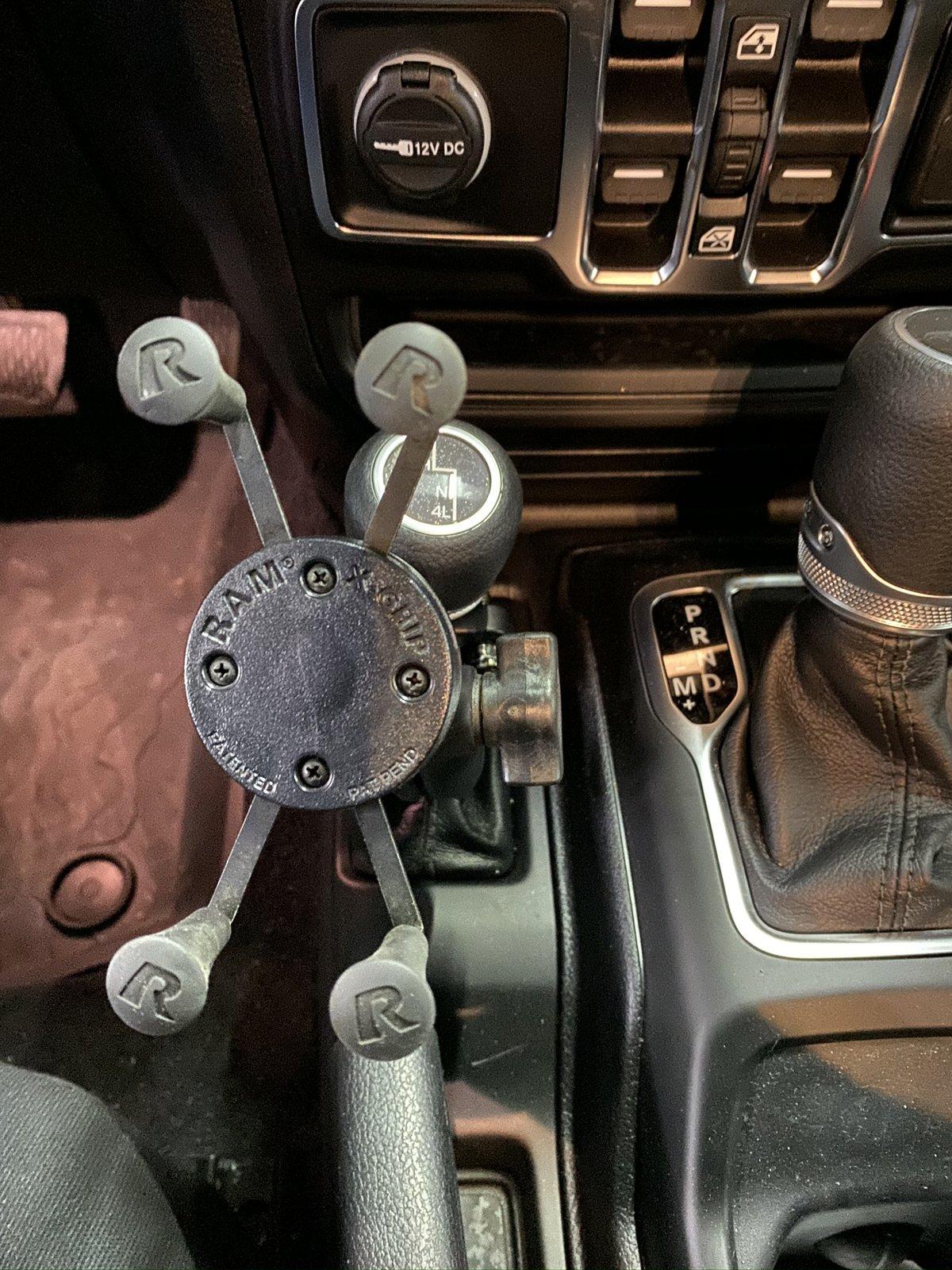 Jeep Gladiator My Attempt at a Phone/GPS Mount EC402E24-135F-49C3-9579-EFB8AAA8B103