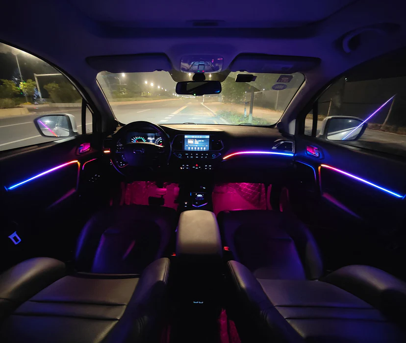 Jeep Gladiator NEW: Dynamic ColorSHIFT™ 18-Piece Full Interior LED Kit (Pre-Order) ORACLE_Full_Interior_829x700