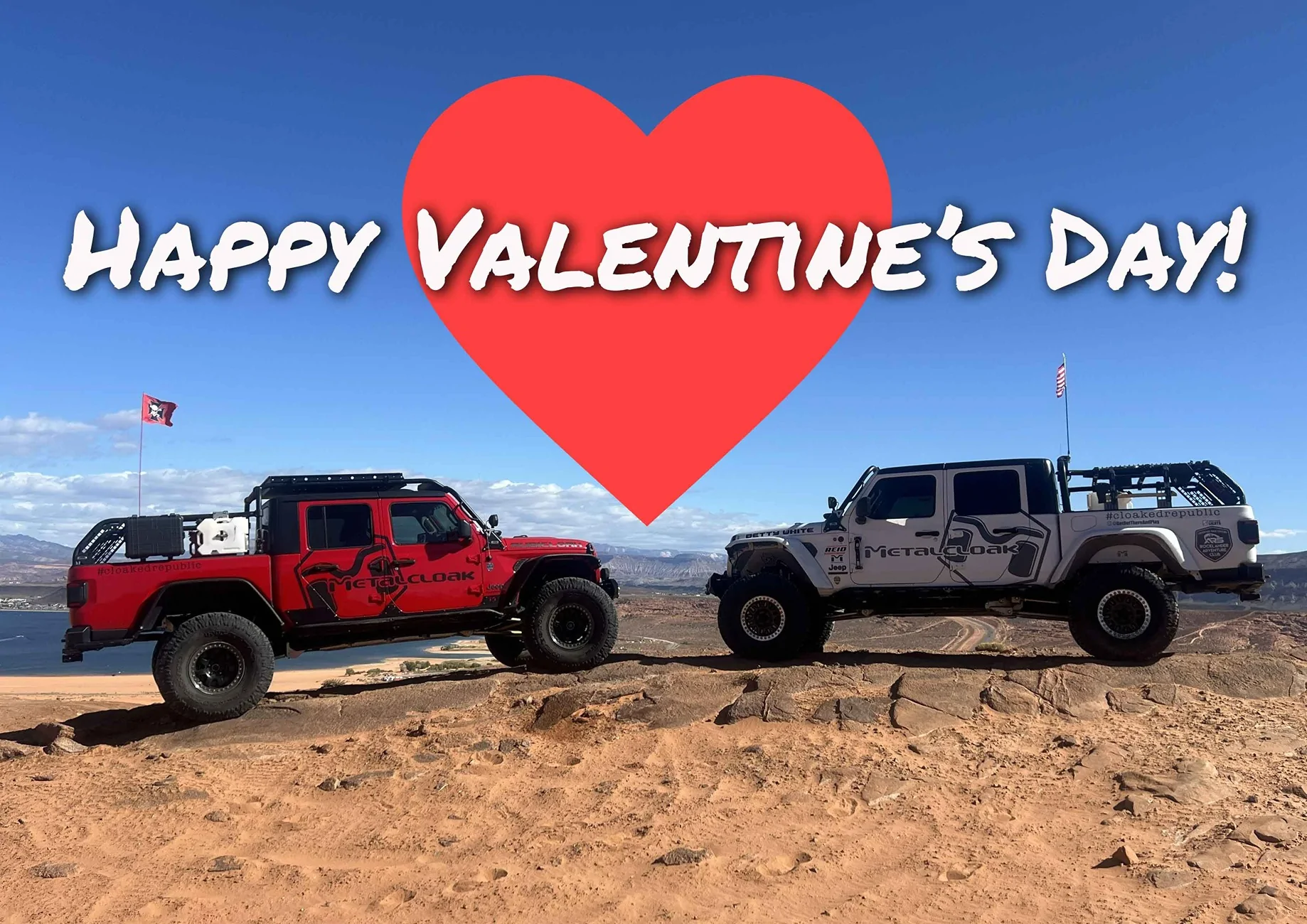 Jeep Gladiator "I ❤️ My 4x4" Sale is Back... this Weekend Only! Valentines-Day