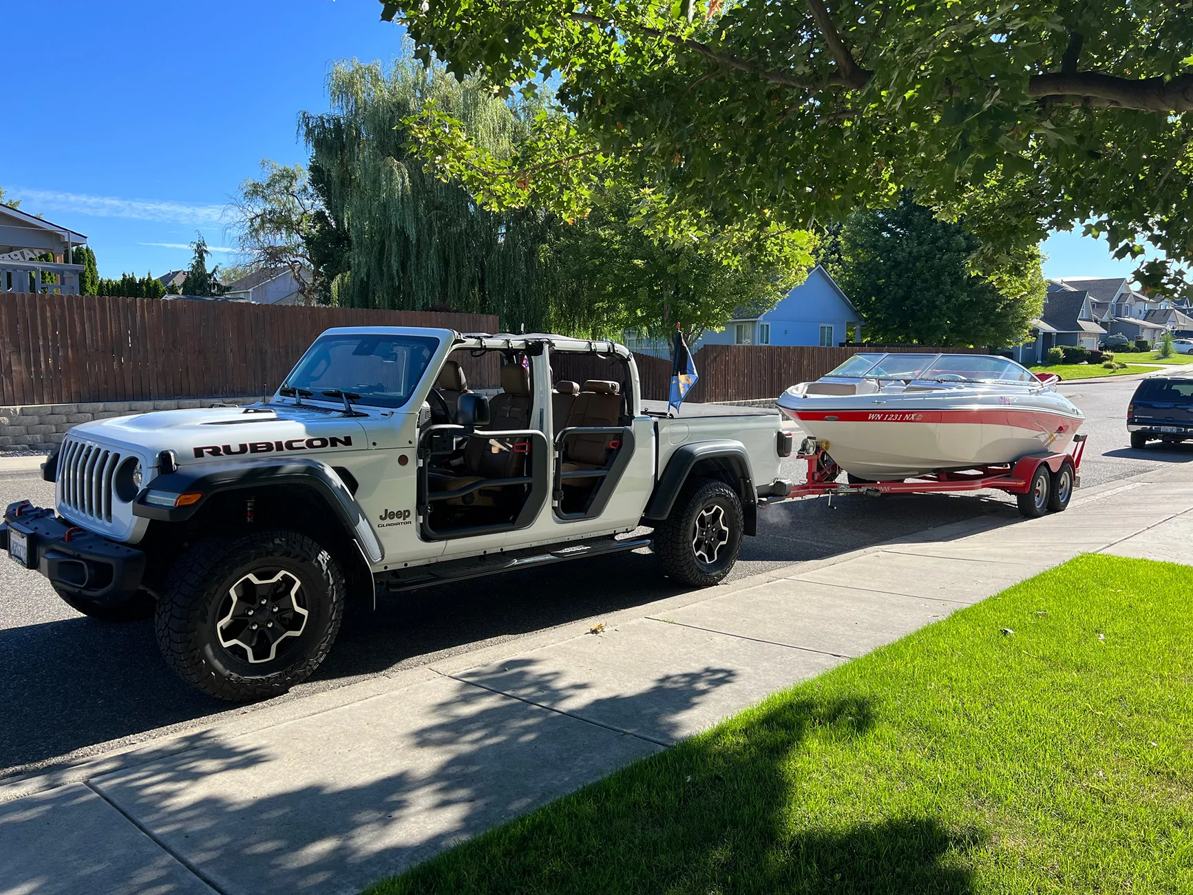 Jeep Gladiator Door Off Mirrors for Towing IMG_3680