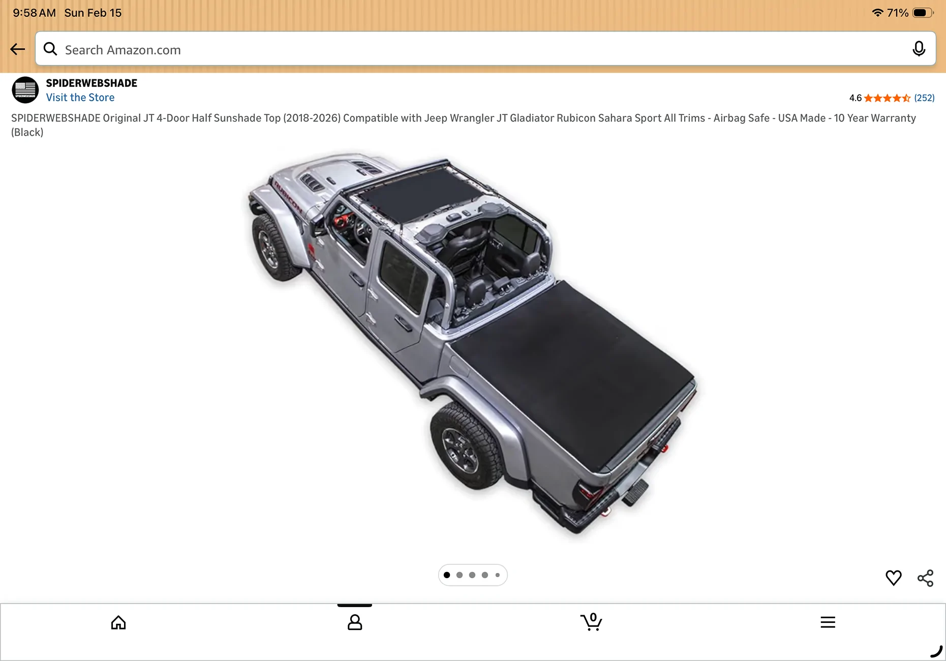 Jeep Gladiator Sunshade recommendations? IMG_2177