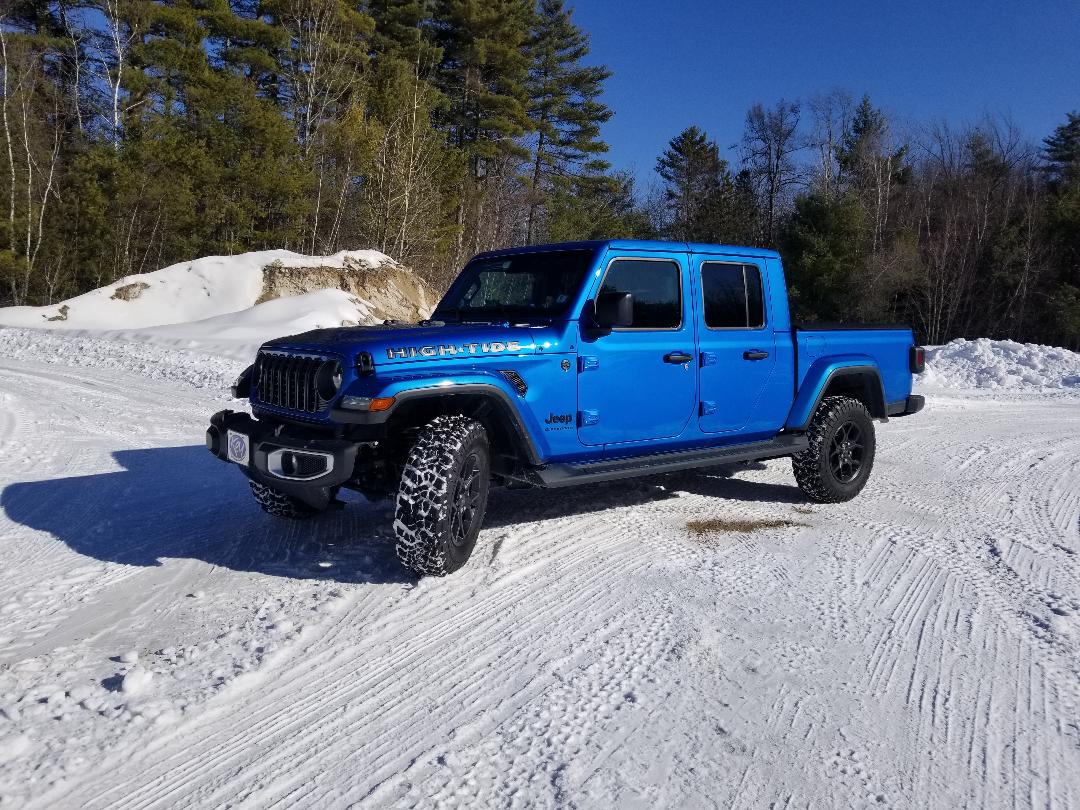 Jeep Gladiator Gladiators Snow Wheeling - Post Your Pics! abominable