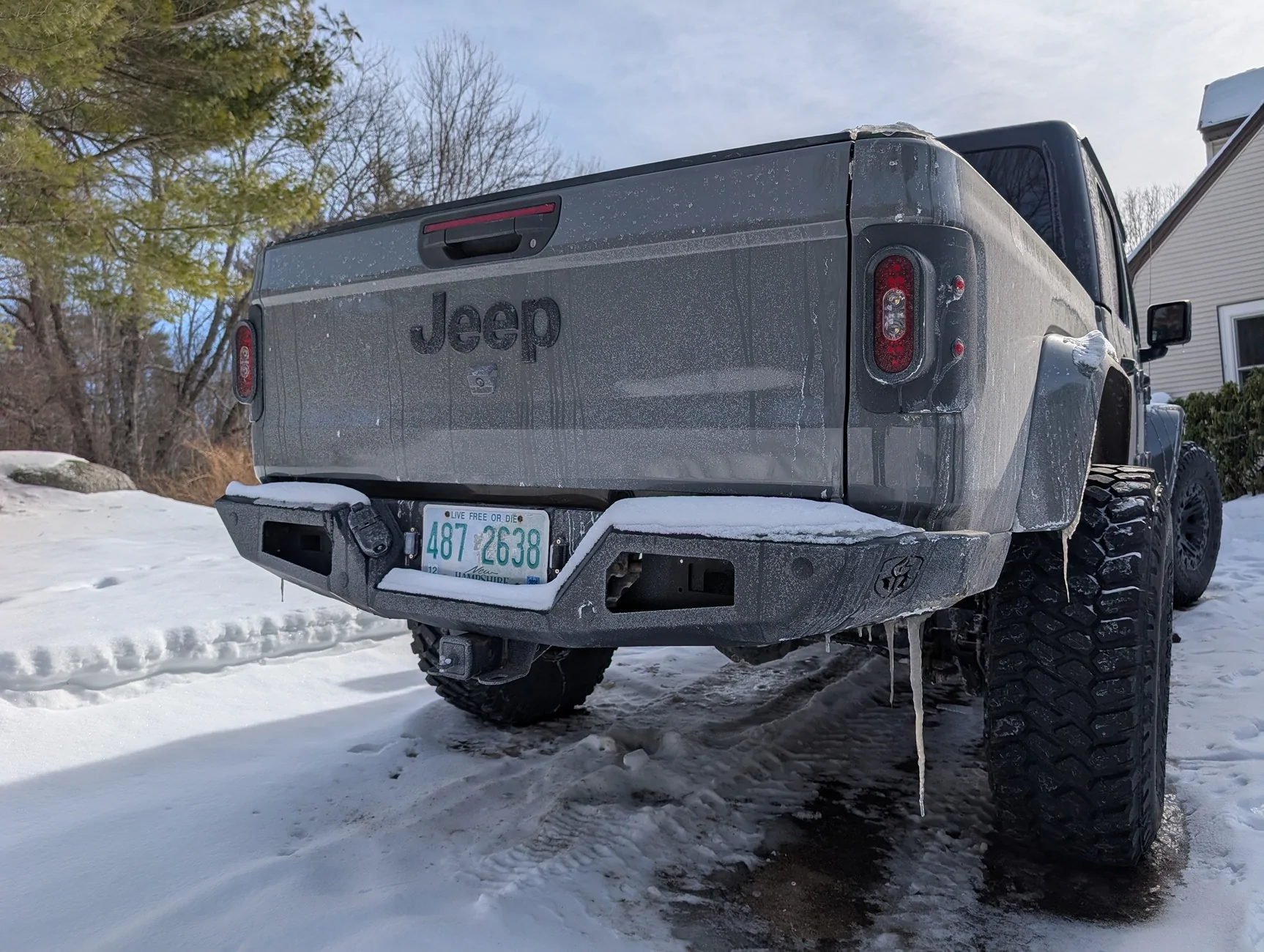 Jeep Gladiator CavFab - Gladiator Ultra Clearance Rear Bumper PXL_20260210_154917562