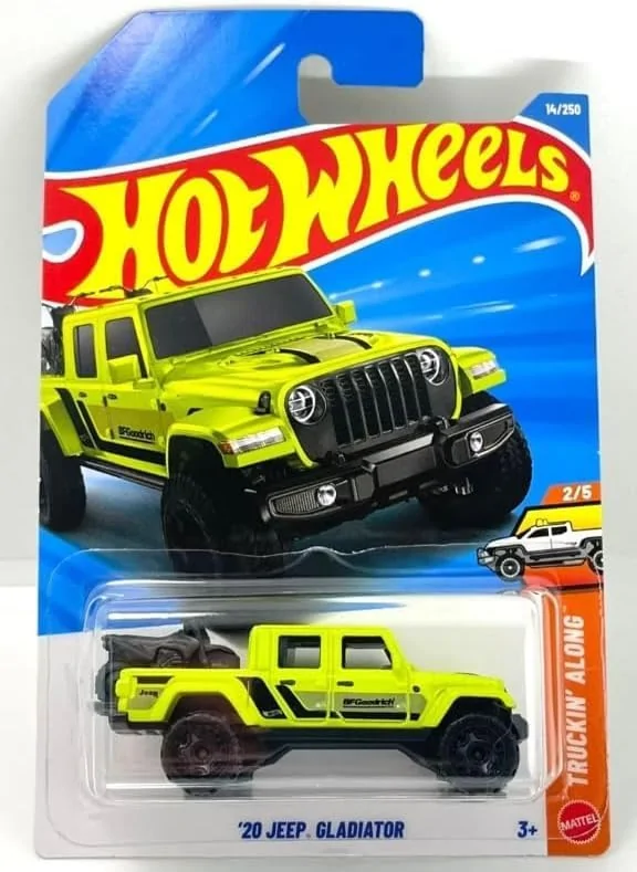 Jeep Gladiator Hot Wheels Elite 64 Mod Shop ’24 Jeep Gladiator (1:64 scale diecast model) 1771380561487-xm