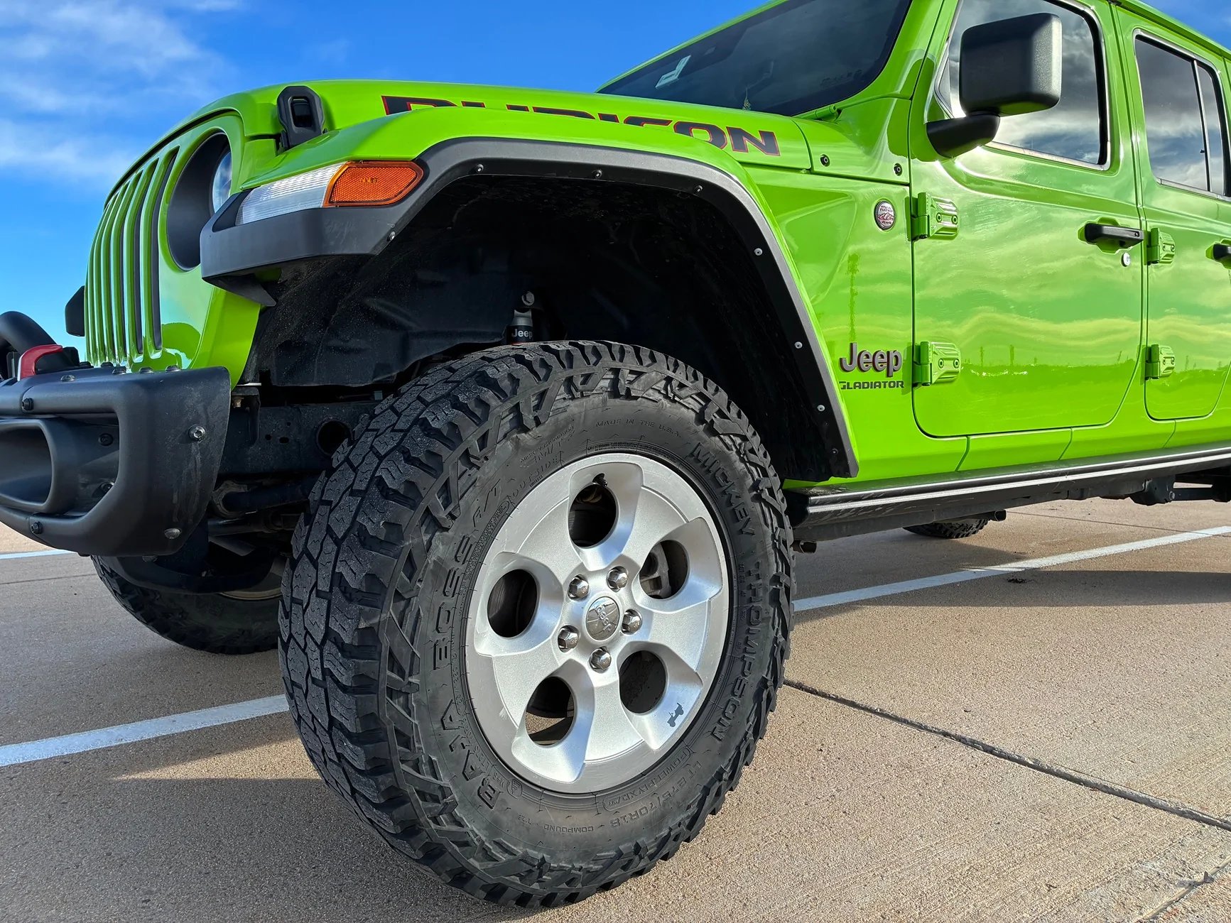 Jeep Gladiator 2021 Gecko Rubicon build IMG_0612