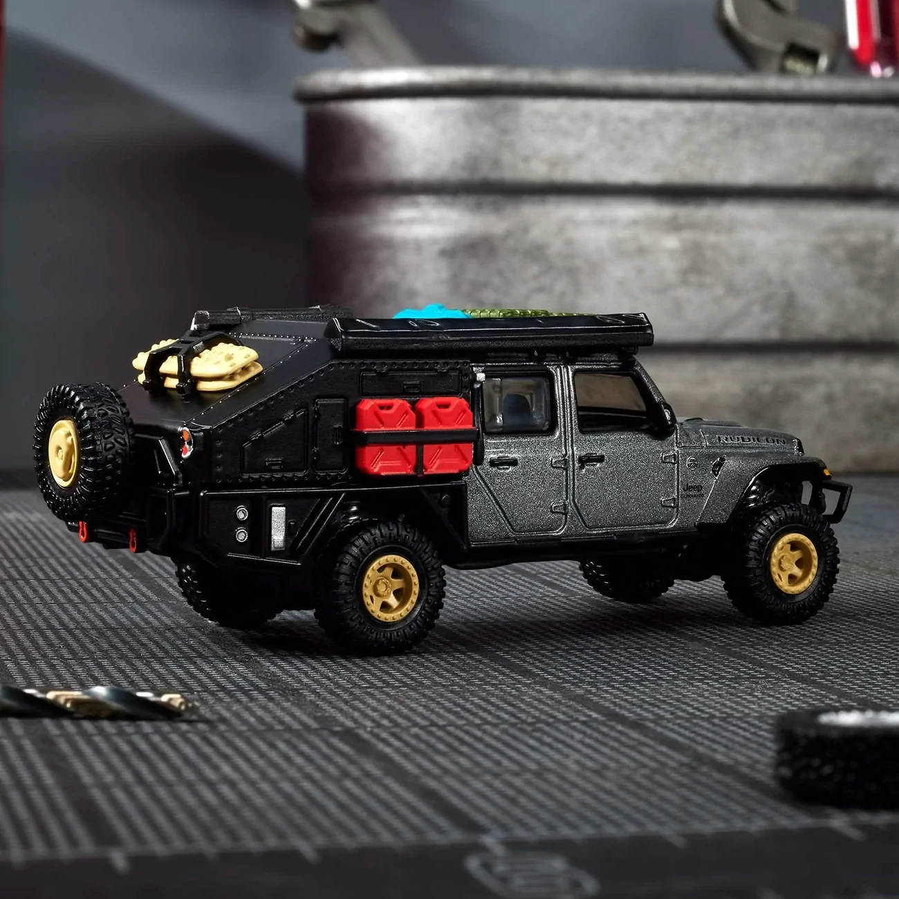 Jeep Gladiator Hot Wheels Elite 64 Mod Shop ’24 Jeep Gladiator (1:64 scale diecast model) 1771636724855-mc