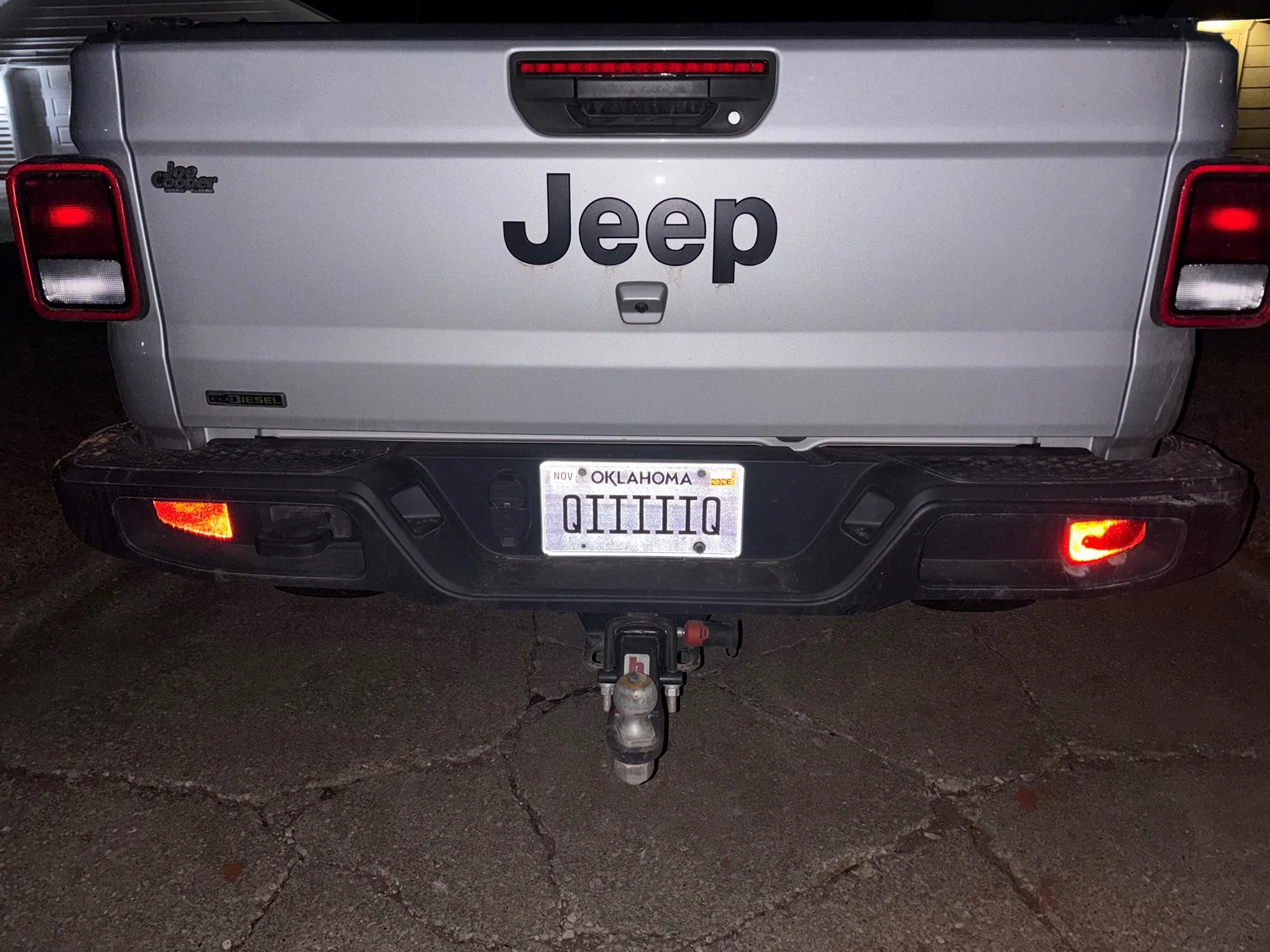 Jeep Gladiator Let's See Your Personalized Plates IMG_1833