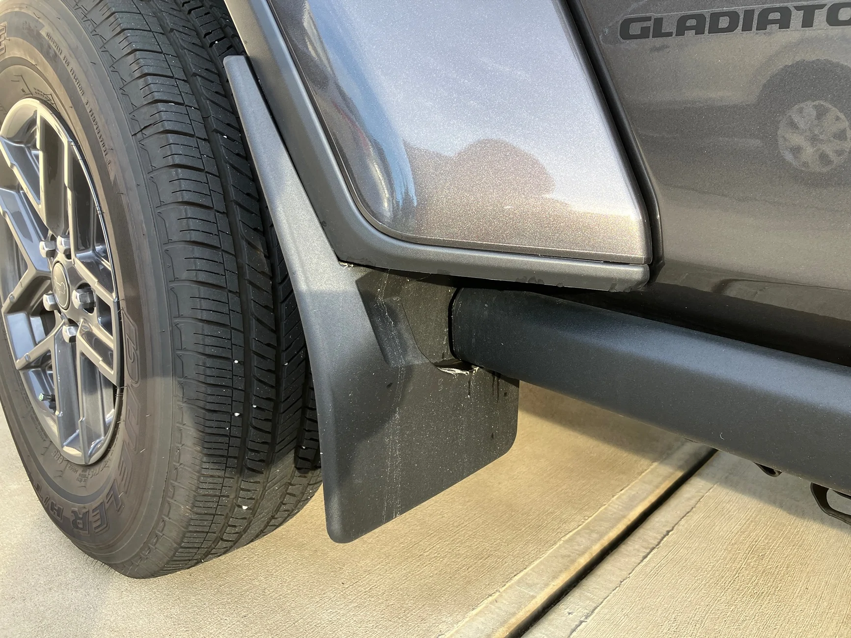 Jeep Gladiator Heresy? road tires on a Rubicon?  ETA- now a shock install IMG_4888