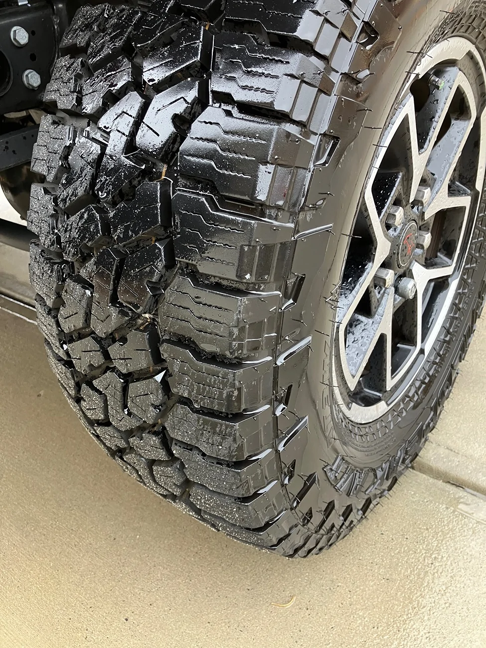 Jeep Gladiator Heresy? road tires on a Rubicon?  ETA- now a shock install IMG_5466