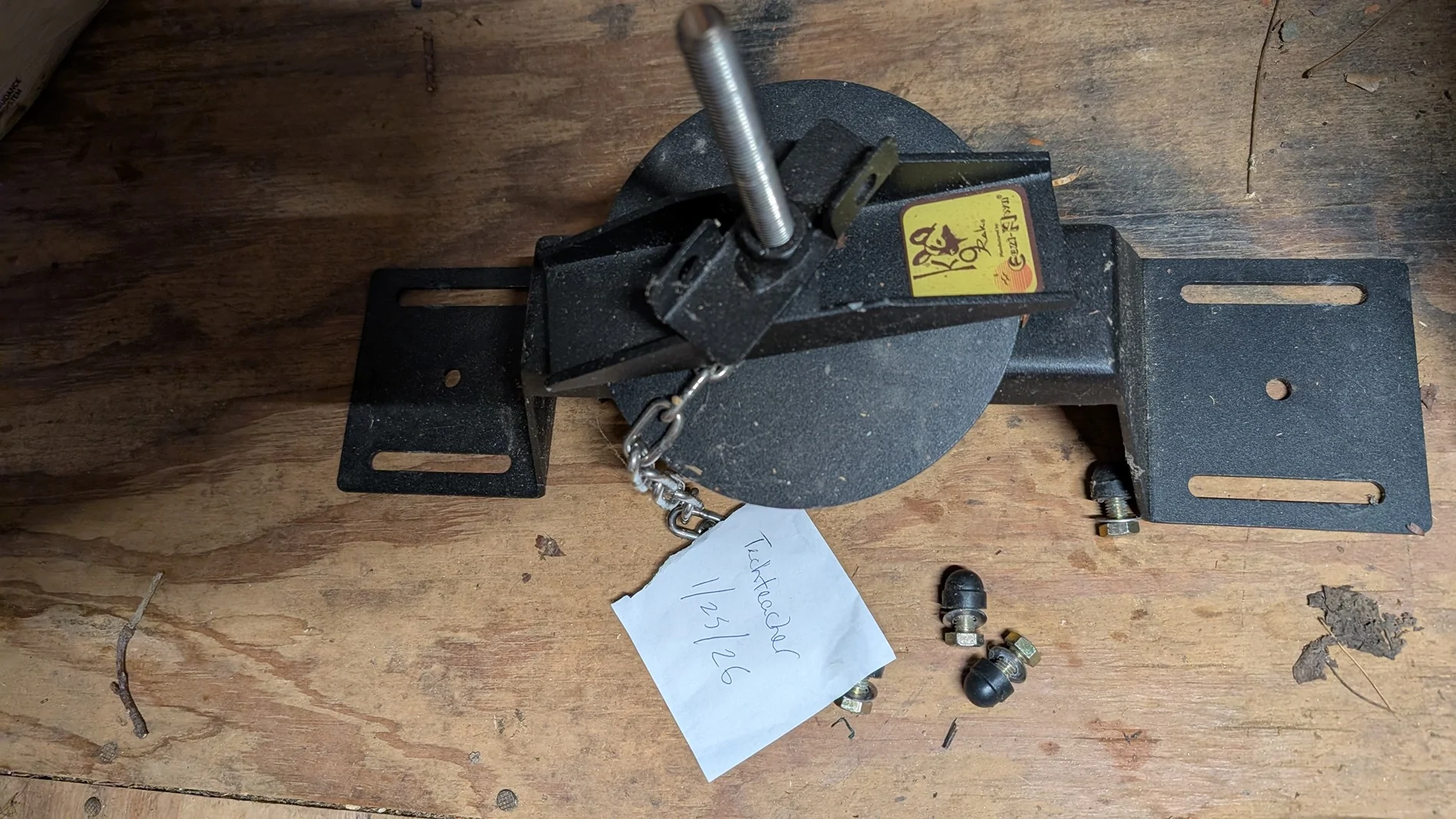 Jeep Gladiator K9 Spare Tire Mount - $50 PXL_20260222_214401614