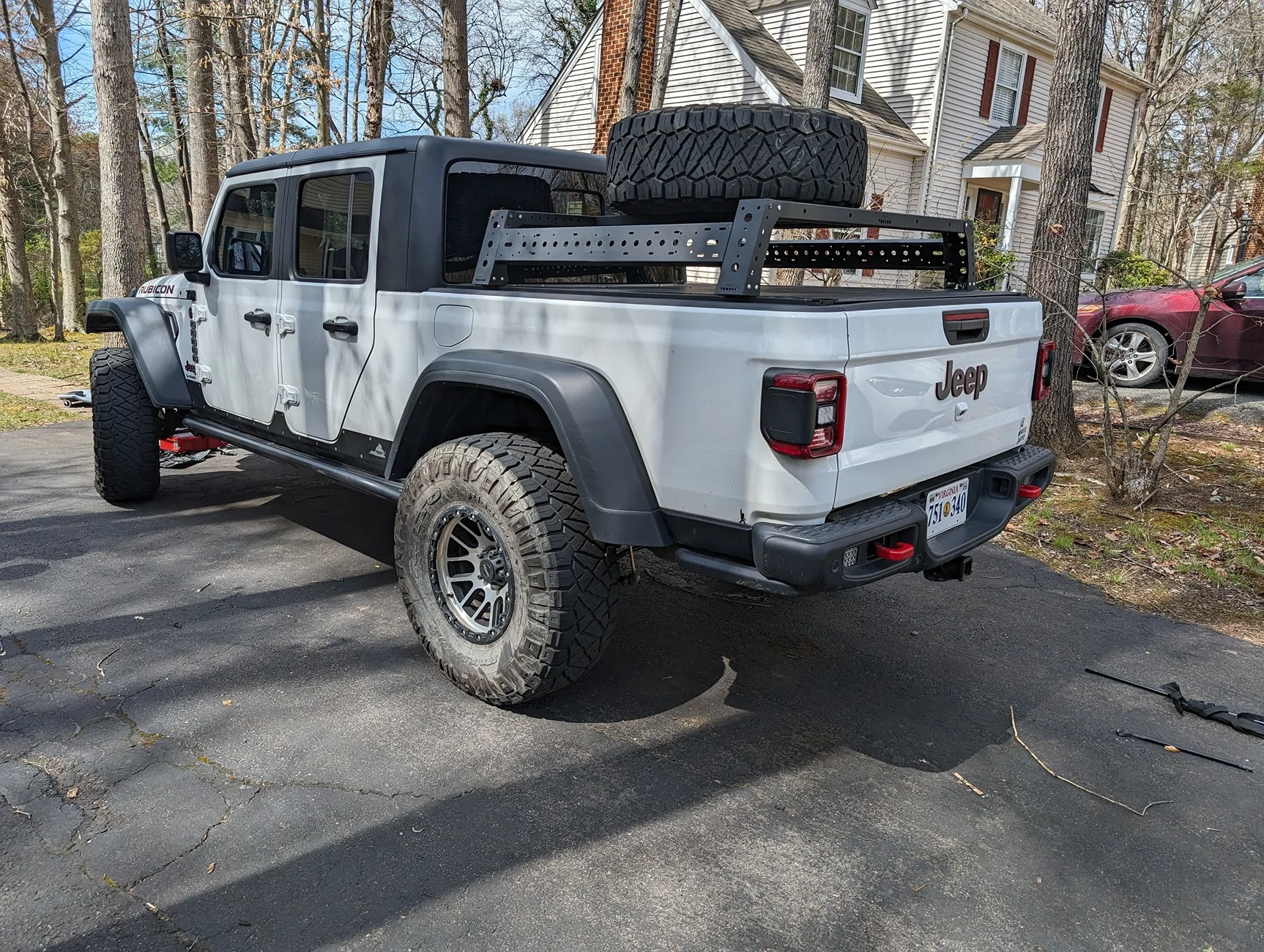 Jeep Gladiator K9 Spare Tire Mount - $50 PXL_20240330_190031637