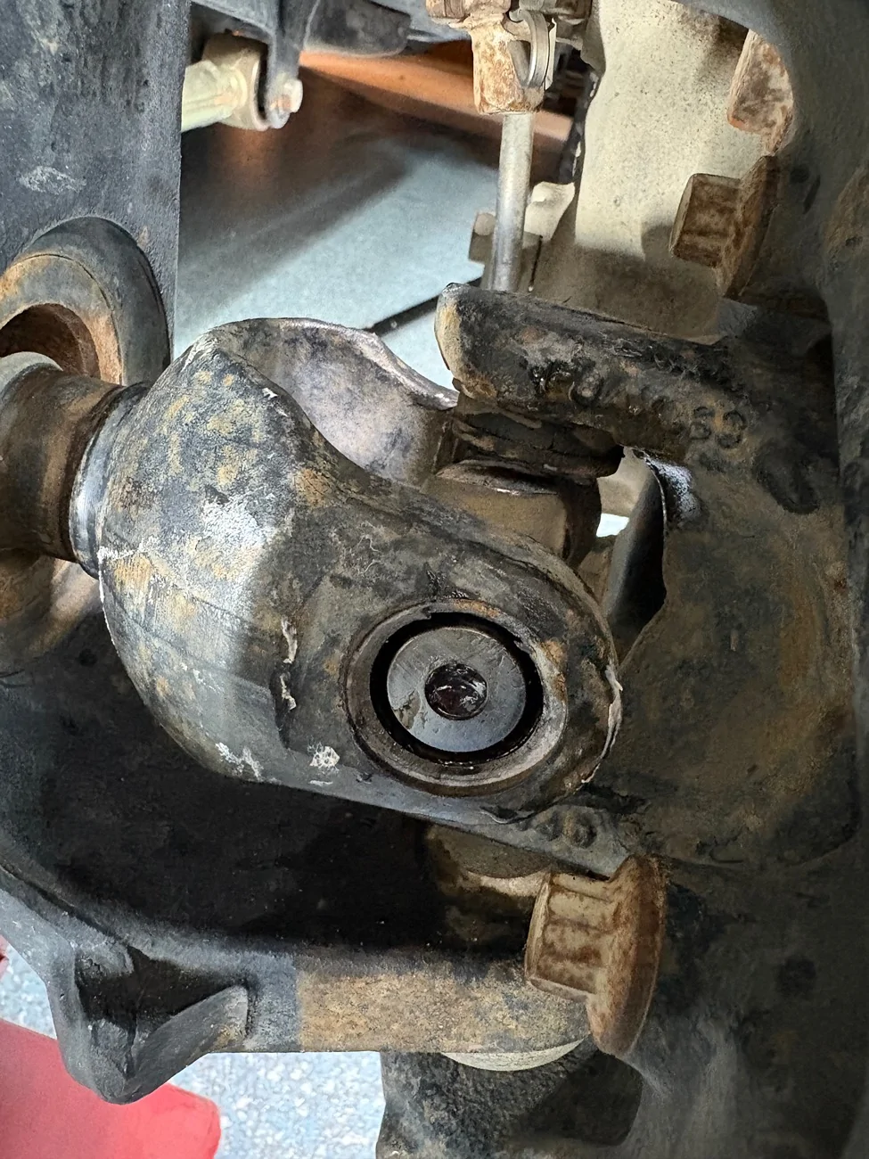Jeep Gladiator Broke LF u-joint today IMG_1240