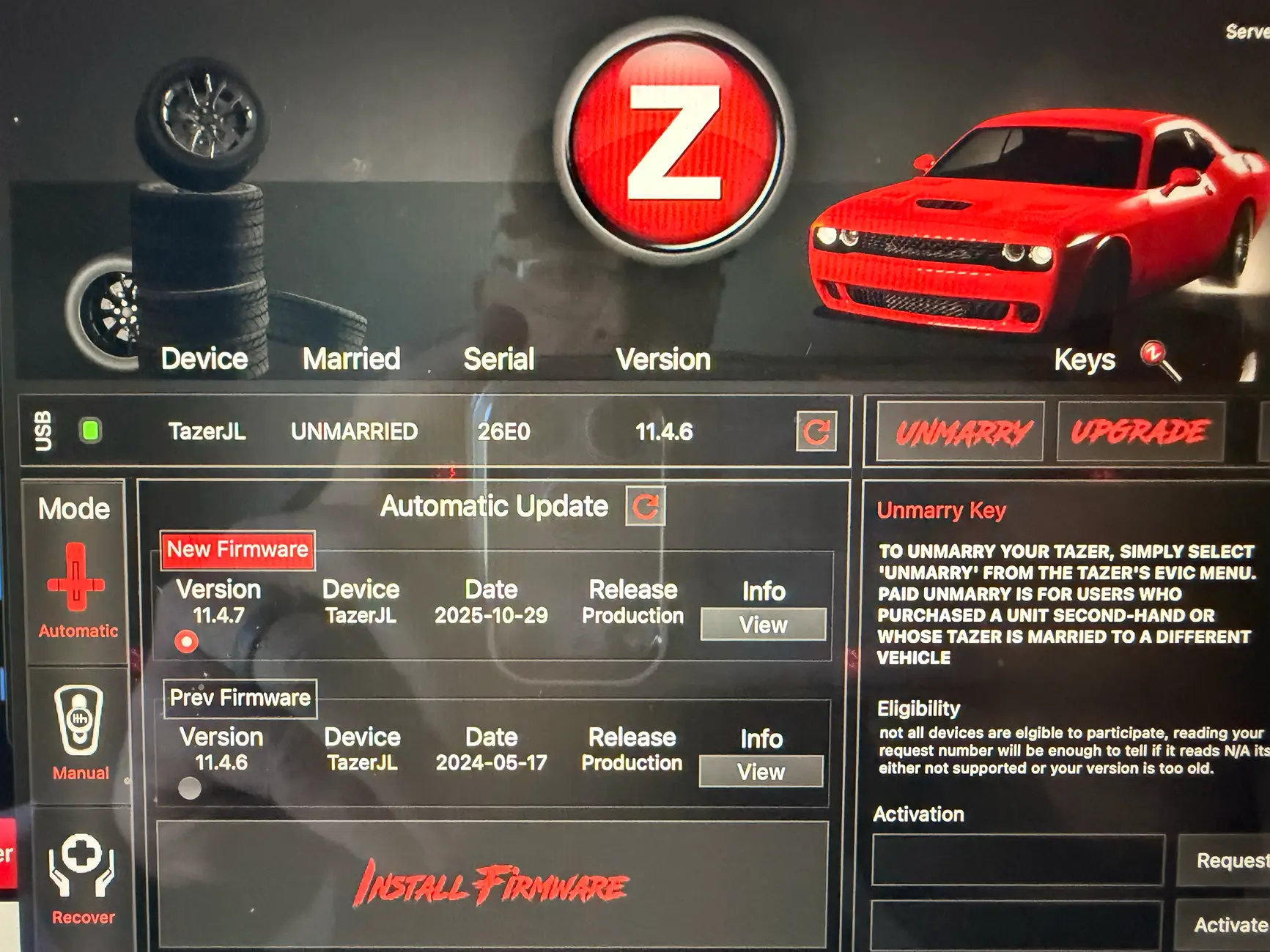 Jeep Gladiator FS - Tazer JL Mini - Unmarried. tempImageUuwNPC