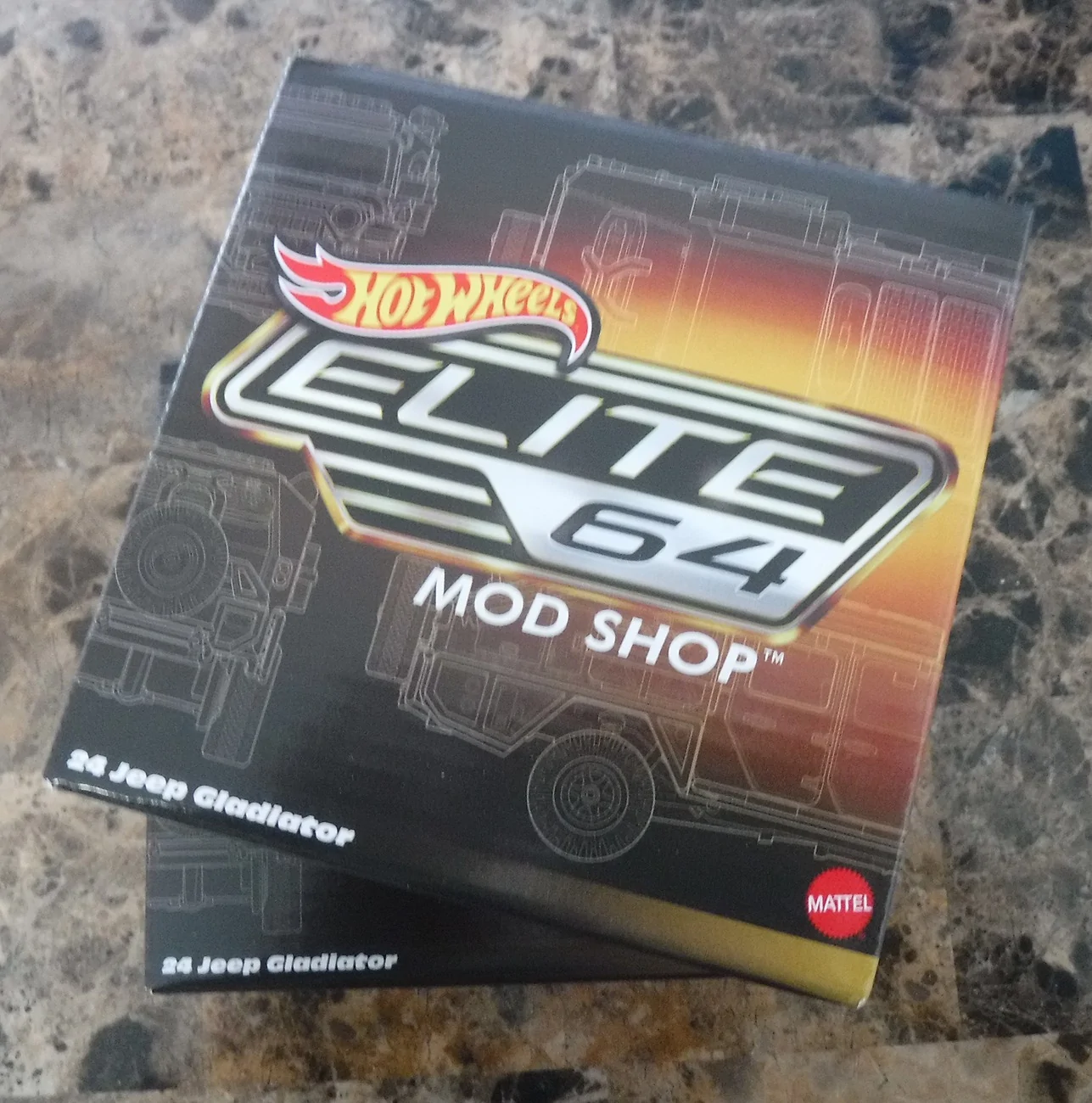 Jeep Gladiator Hot Wheels Elite 64 Mod Shop ’24 Jeep Gladiator (1:64 scale diecast model) DSCF5597