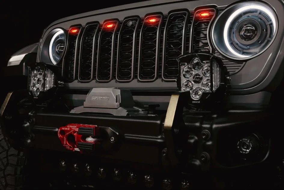 Jeep Gladiator NEW: 2024+ JL / JT Pre-Runner Style LED Grille Light Kit (Pre-Order Live) Screenshot 2026-02-25 104752