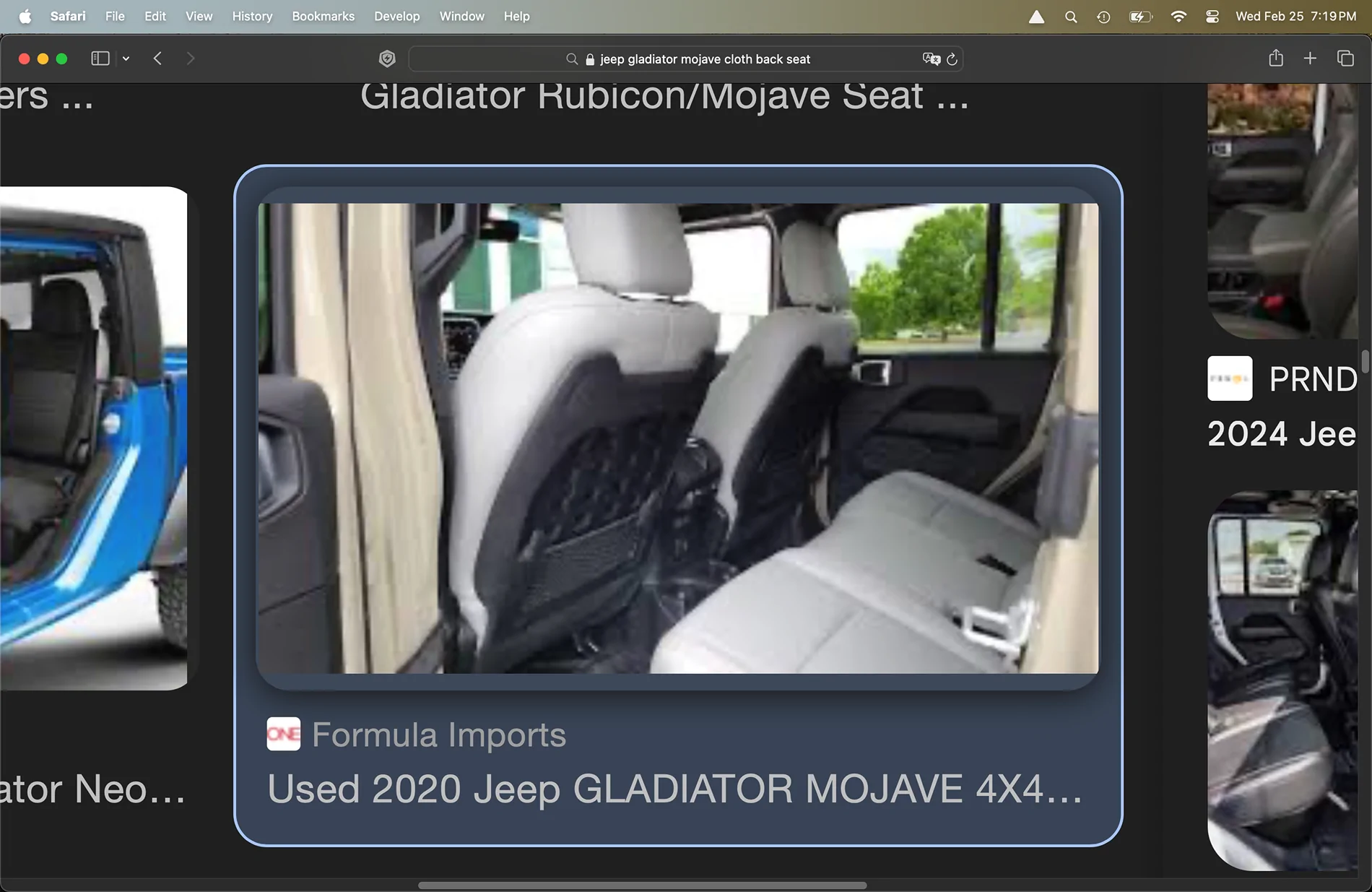 Jeep Gladiator Gladiator seat upgrade 1772065197444-6o