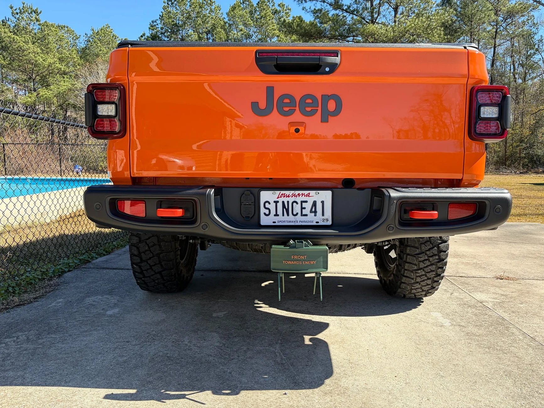 Jeep Gladiator Let's See Your Personalized Plates 1772108146087-n8