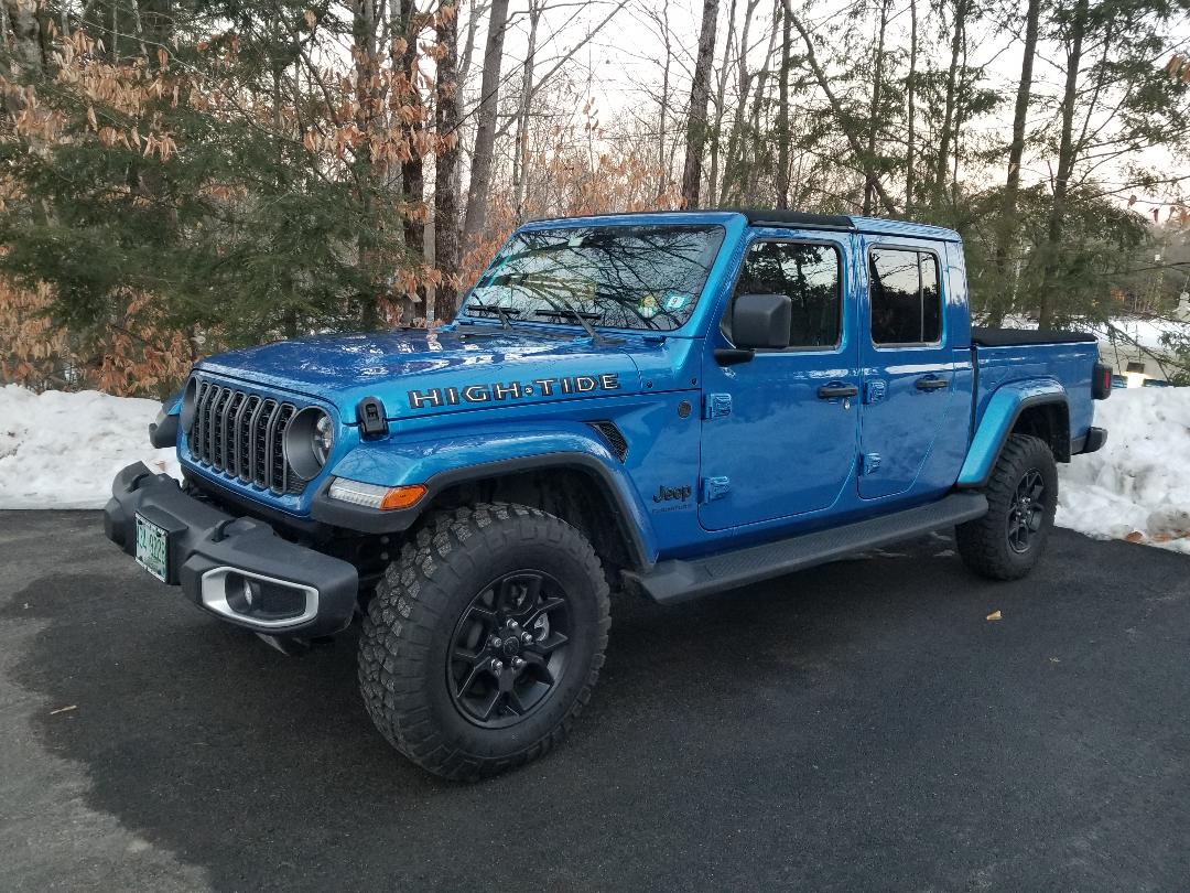 Jeep Gladiator HYDRO BLUE PEARL Gladiator JT Club blue thunder