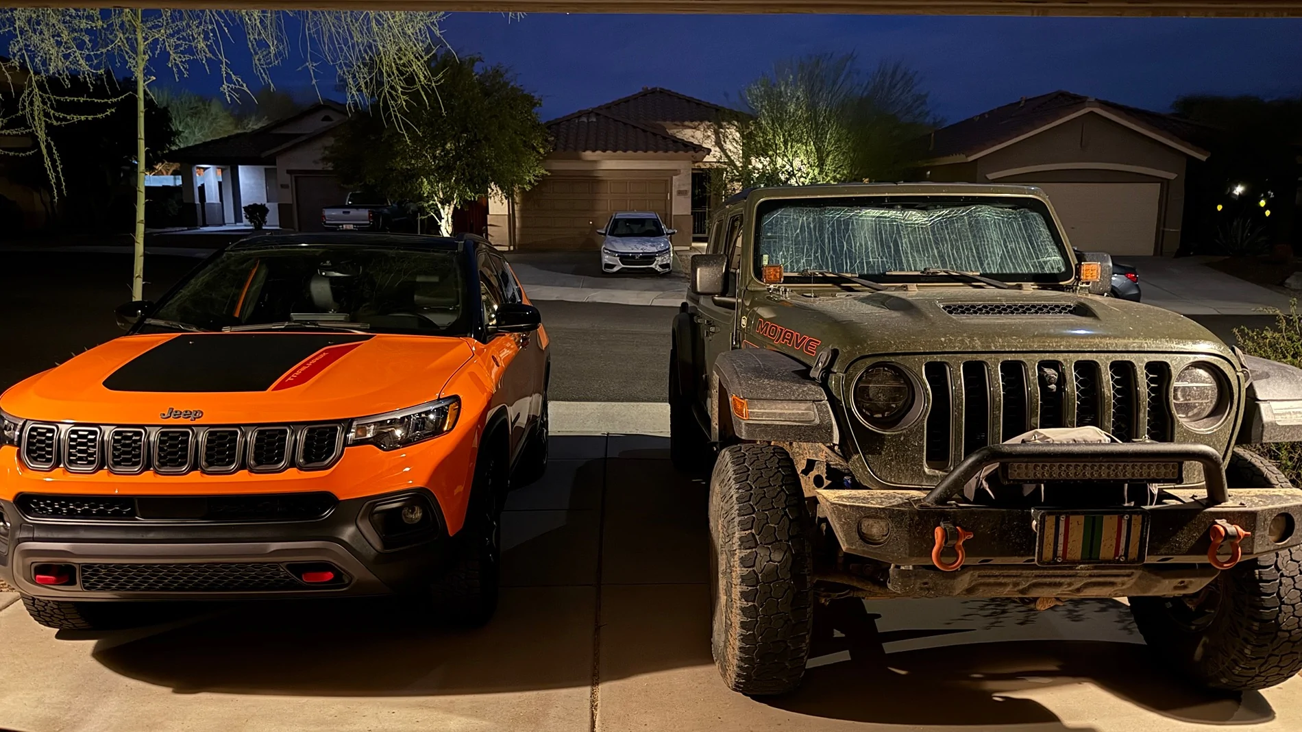 Jeep Gladiator Jeeps Parking Next To Jeeps IMG_2167