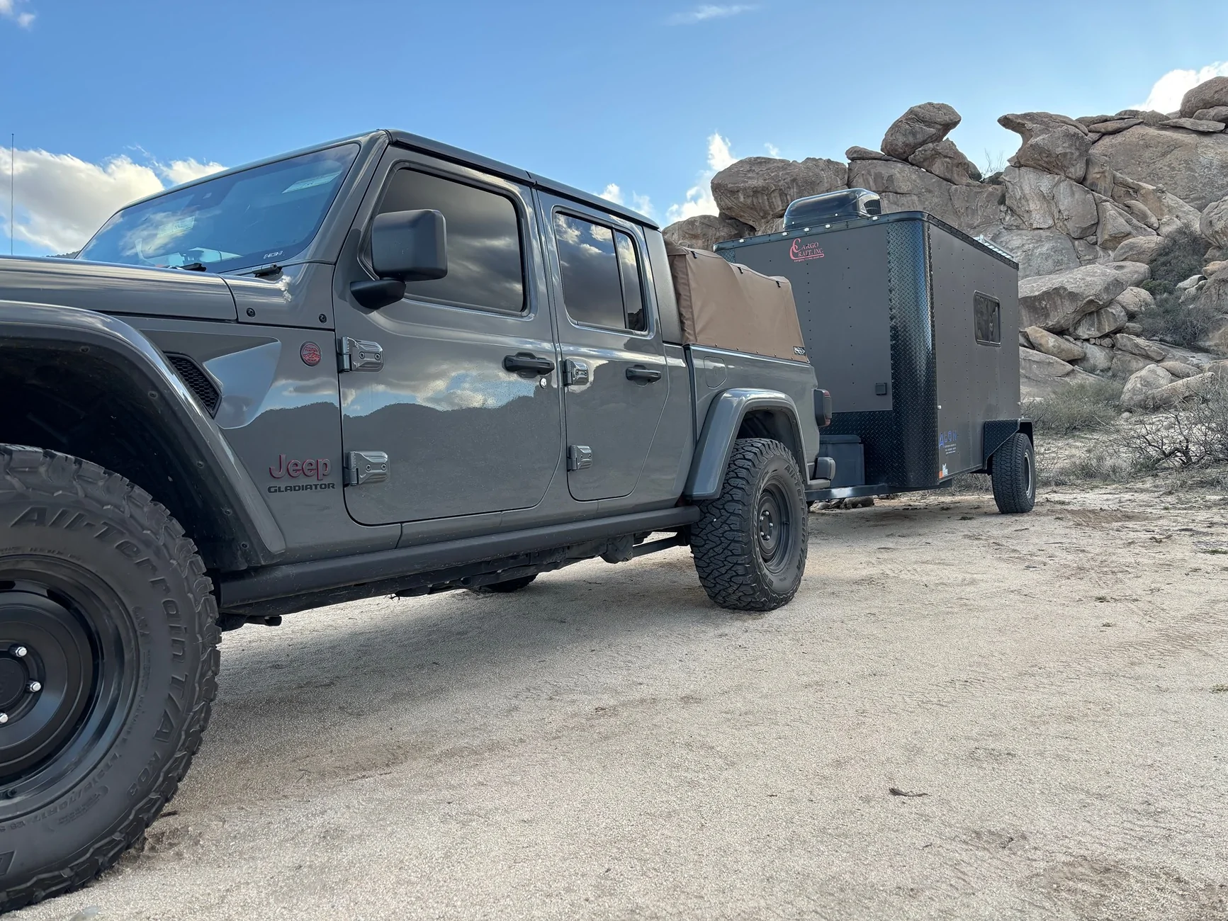 Jeep Gladiator Completed a multi day tow IMG_6704