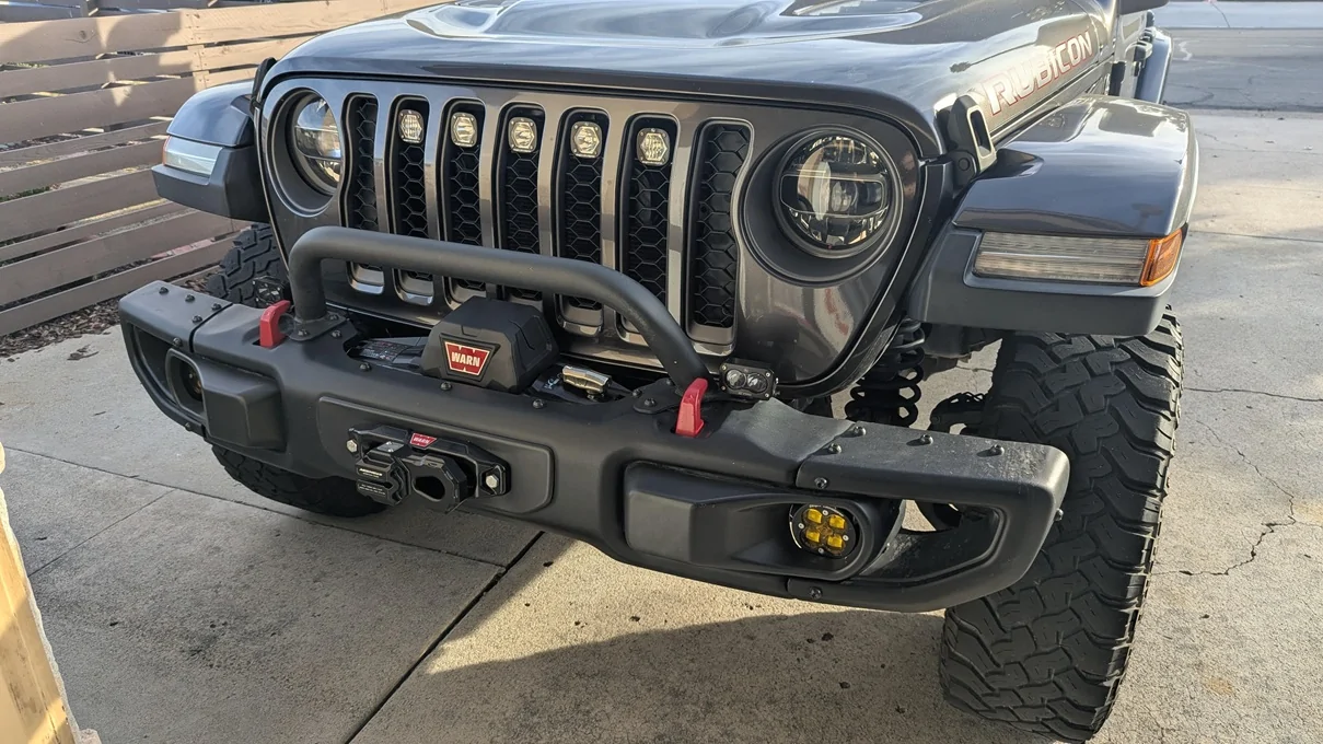 Jeep Gladiator NEW: 2024+ JL / JT Pre-Runner Style LED Grille Light Kit (Pre-Order Live) unnamed
