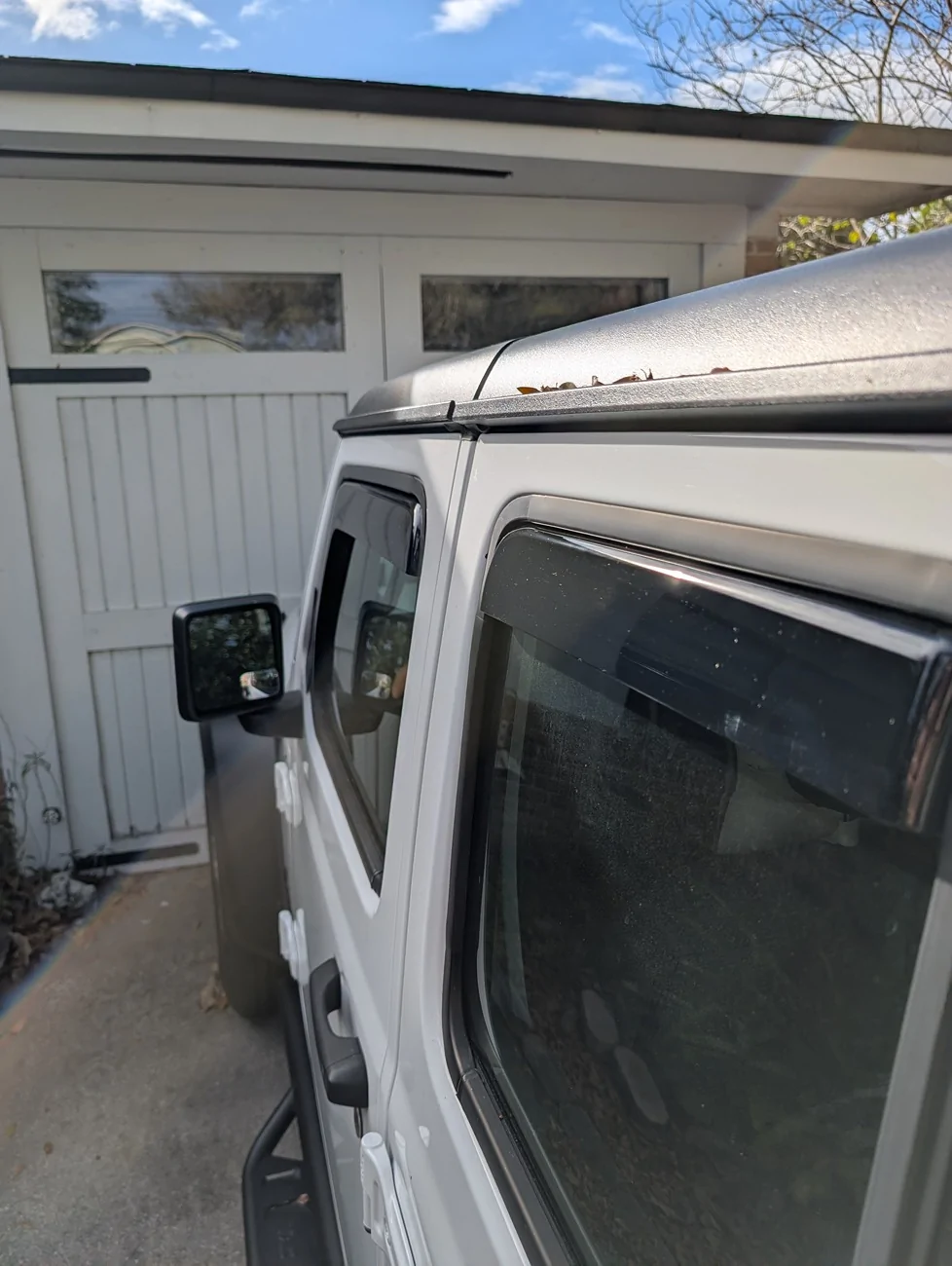 Jeep Gladiator 🕶 Tecbaba Window Visor Rain Guards for Jeep Coming with 20%OFF❗ PXL_20260303_213305333