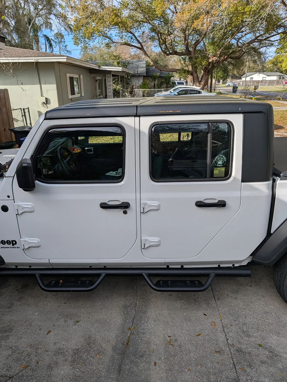 Jeep Gladiator 🕶 Tecbaba Window Visor Rain Guards for Jeep Coming with 20%OFF❗ PXL_20260303_213253252