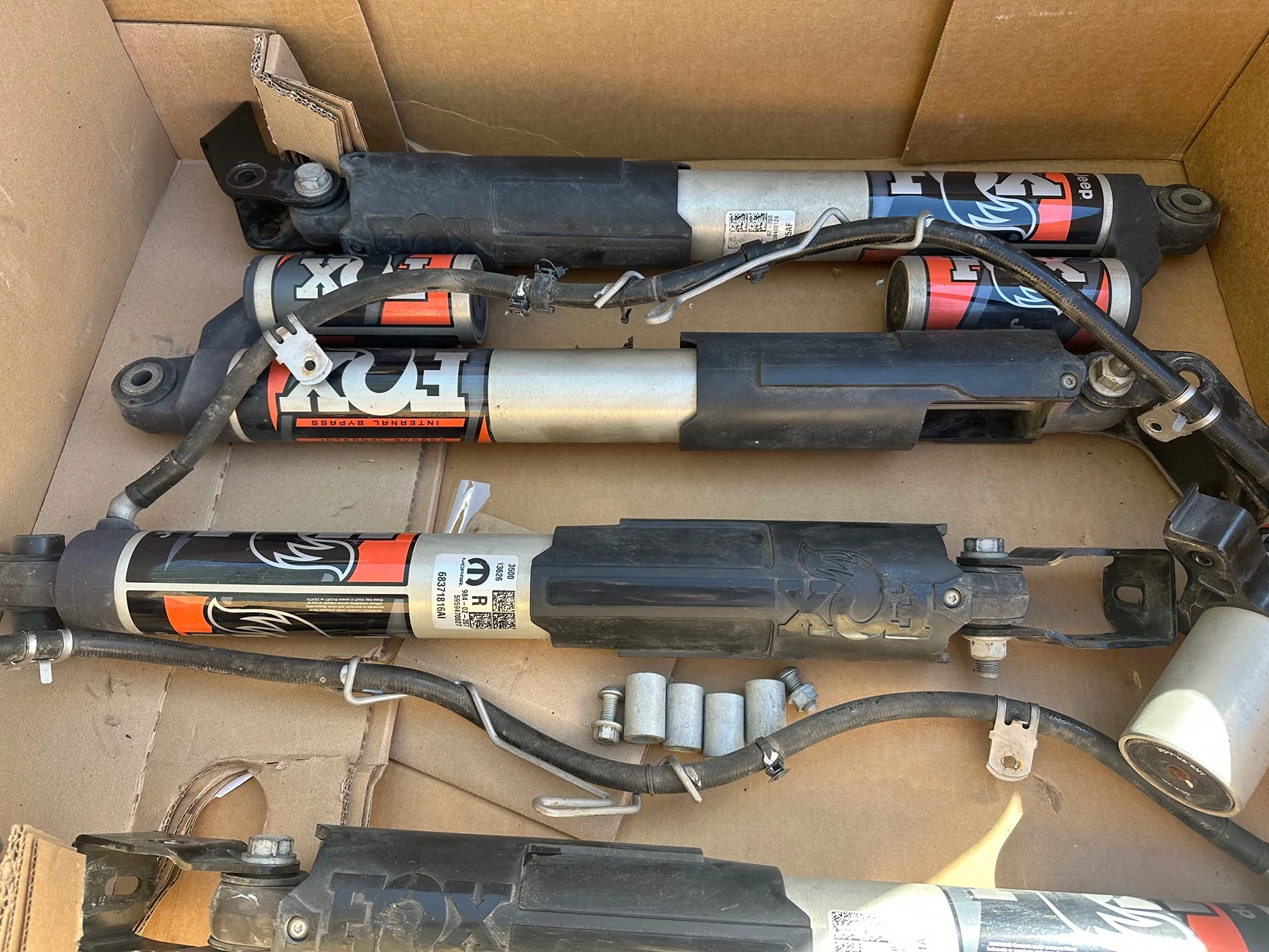 Jeep Gladiator SOLD Mojave OEM Fox Shocks, Front and Rear, AZ $600 Fox Shocks 1