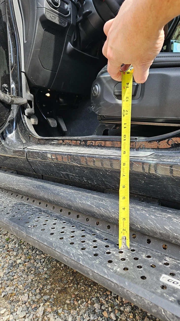 Jeep Gladiator Lower running boards? 20260306_134750
