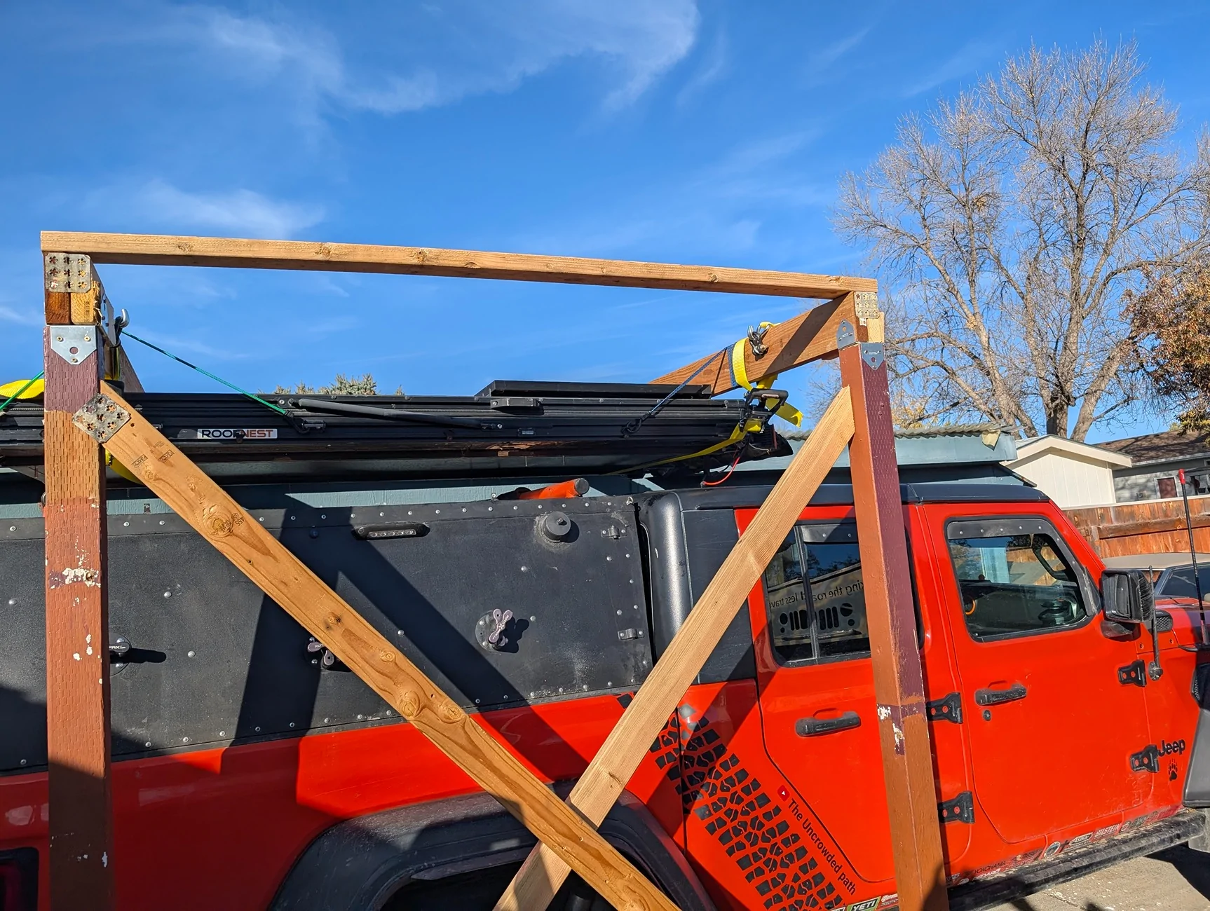 Jeep Gladiator What do you do with your Rooftop tent when not in use? PXL_20251031_213912061.MP