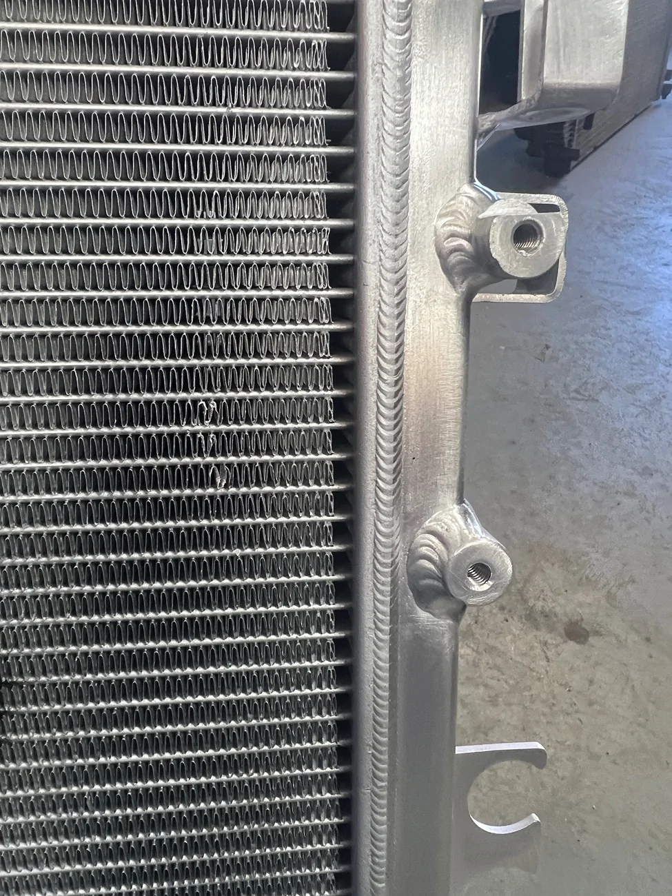 Jeep Gladiator CSF radiator and transmission cooler install….diesel IMG_7383
