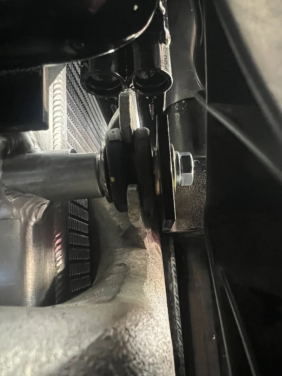 Jeep Gladiator CSF radiator and transmission cooler install….diesel IMG_7385