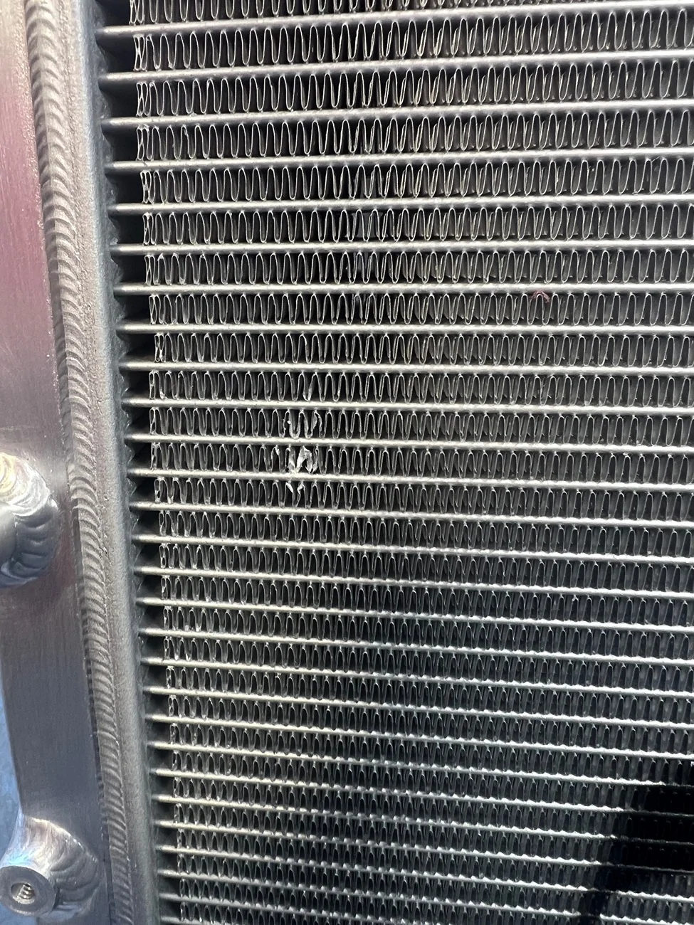Jeep Gladiator CSF radiator and transmission cooler install….diesel IMG_7382