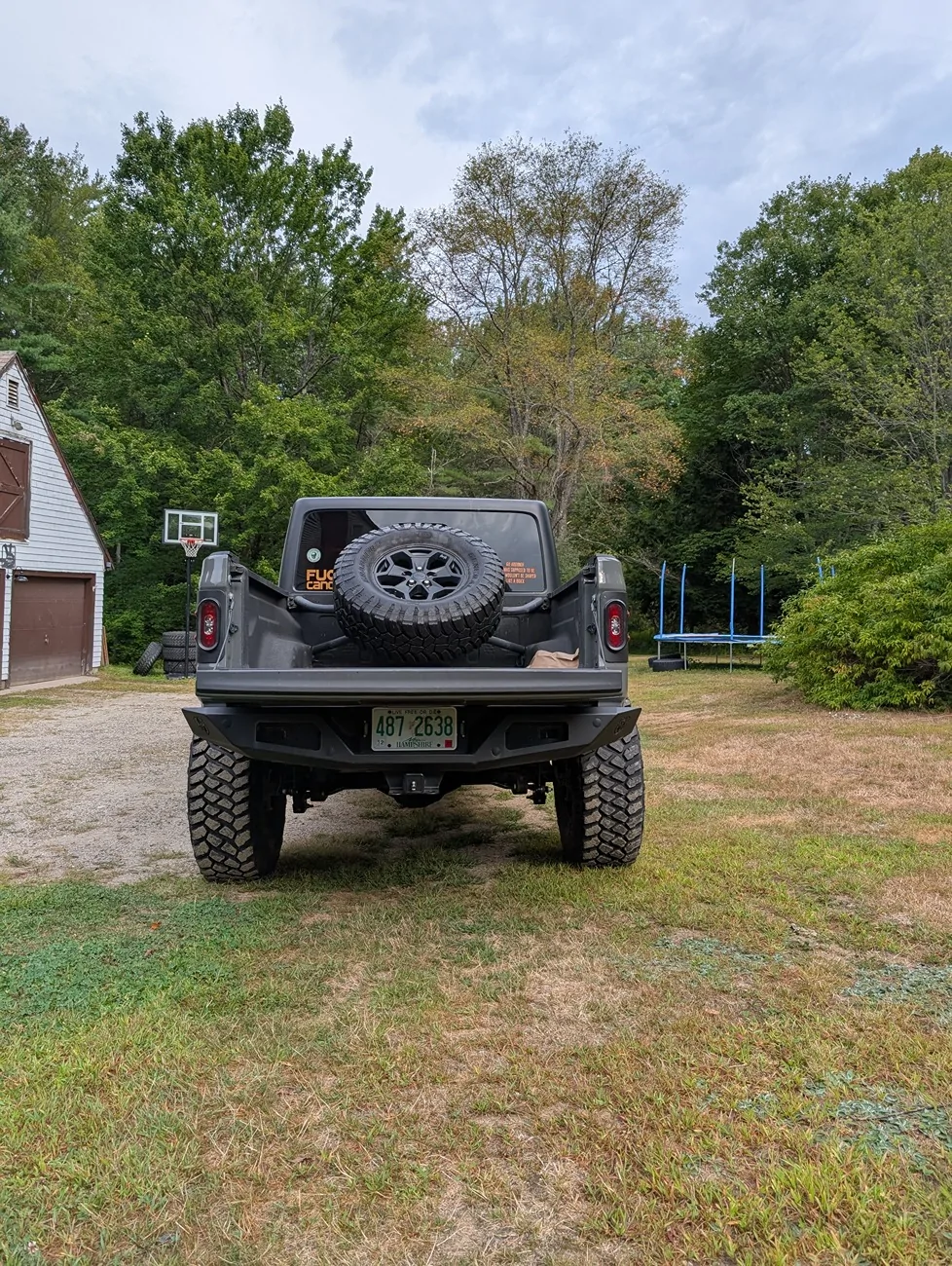Jeep Gladiator What did you do with your spare? PXL_20250829_125454330
