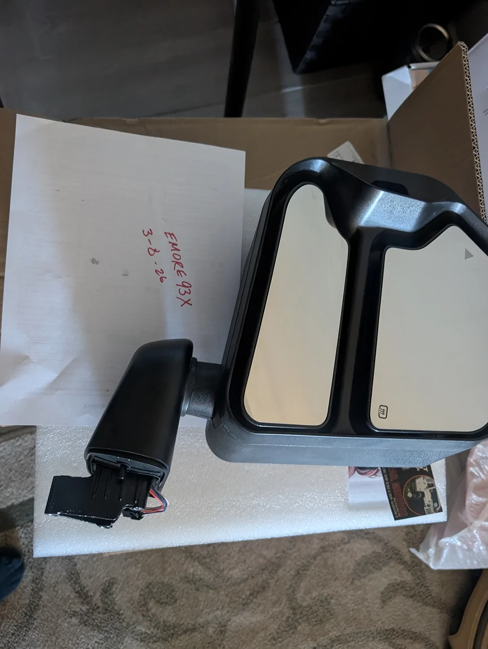 Jeep Gladiator Boost Auto Trail Mirrors $450.00 PXL_20260309_192435475