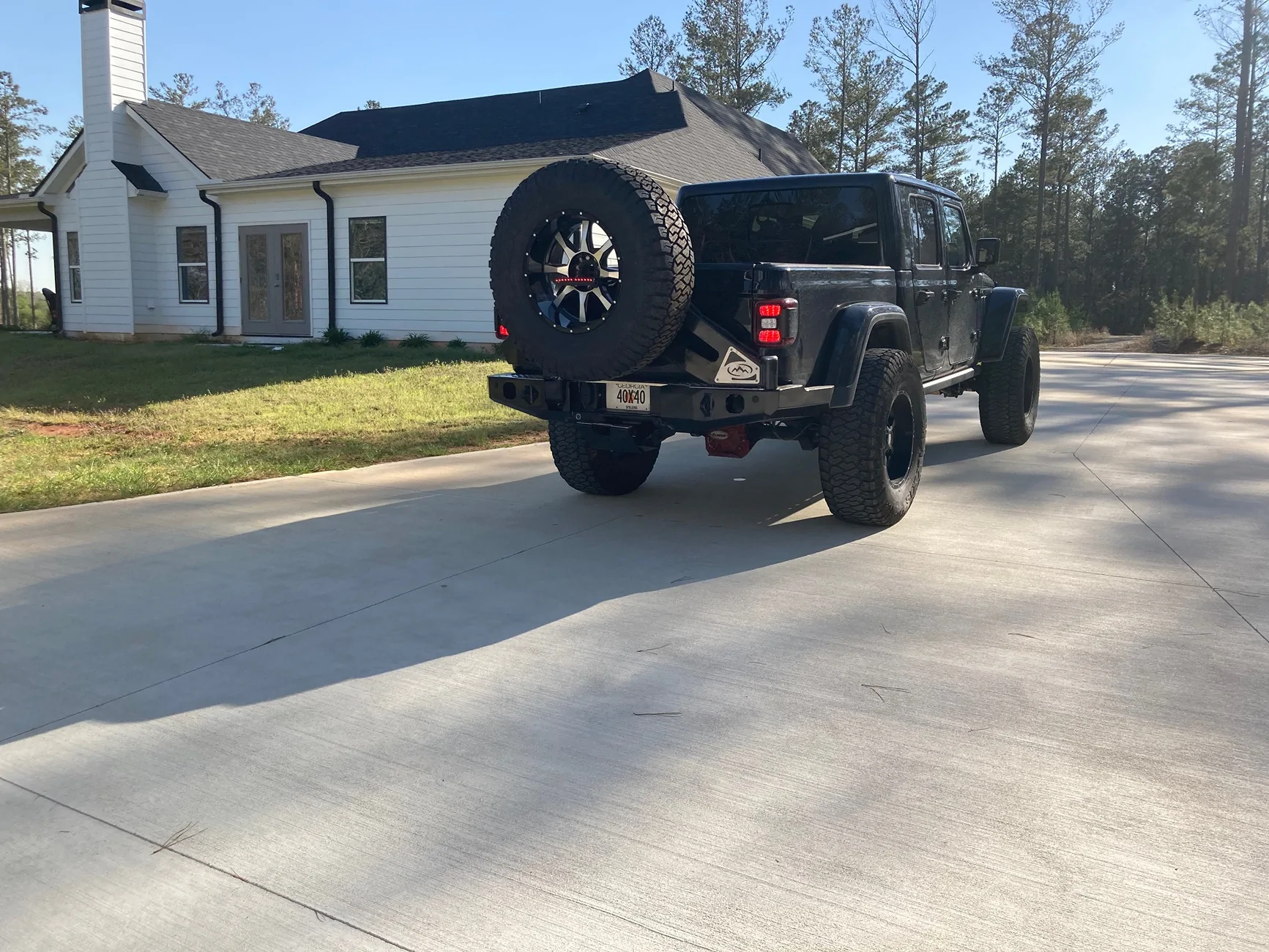 Jeep Gladiator What did you do with your spare? IMG_1636