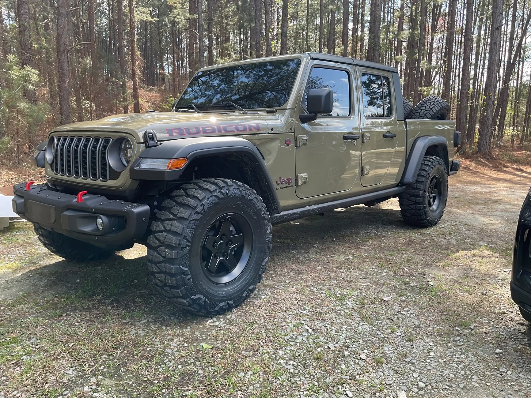 Jeep Gladiator Mud Grappler tires on! IMG_1059